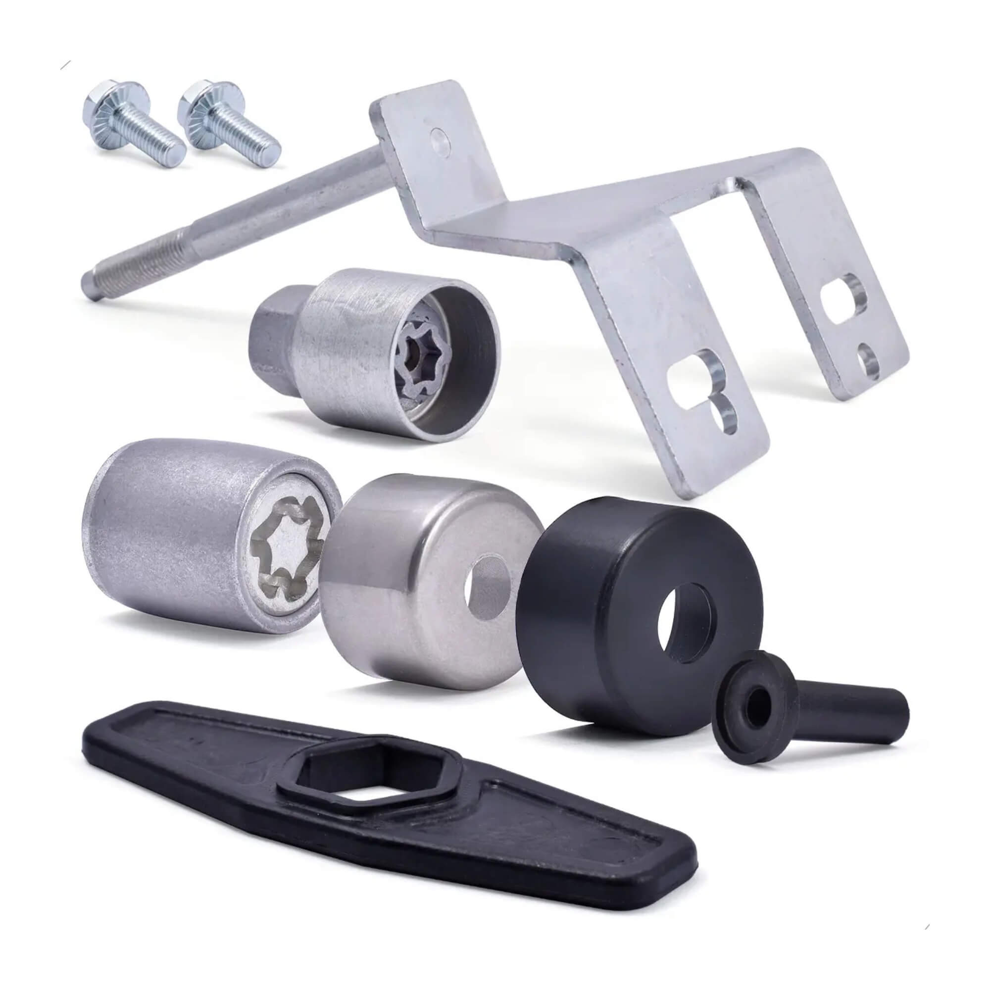Antifurto do Estepe Sparelock compatível c/ Frontier, Hilux, SW4 Farad - FT112 3859
