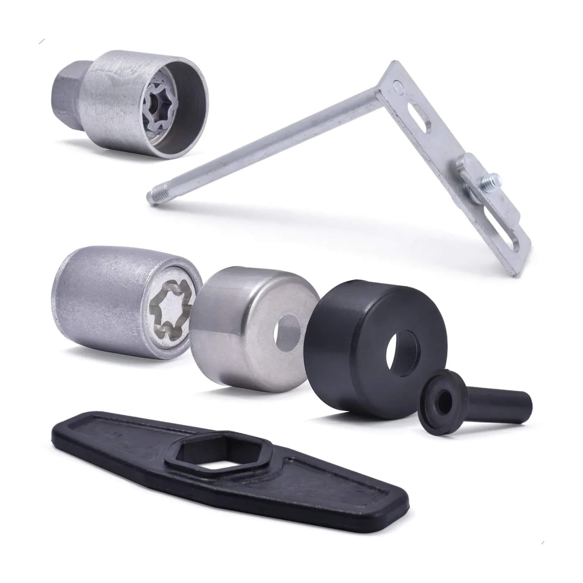 Antifurto do Estepe Sparelock compatível c/ Duster Exceto 4x4 Farad - FT109 3856