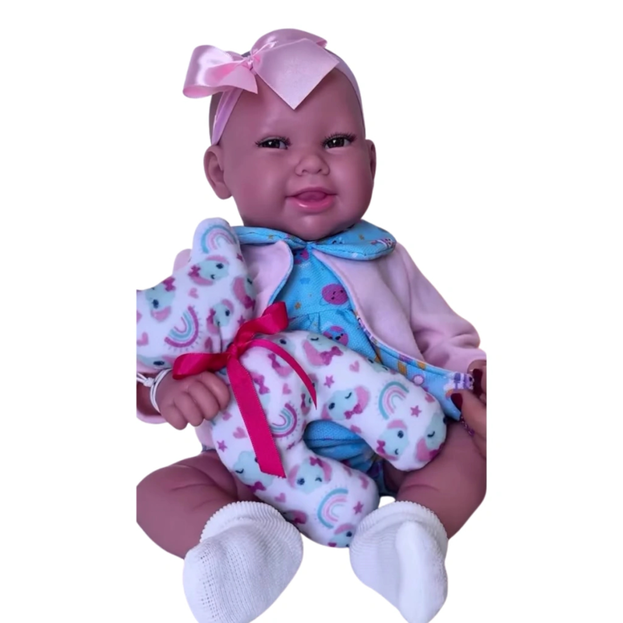 Boneca Nena Mia Reborn Meu Bebê Cotiplás - 2927