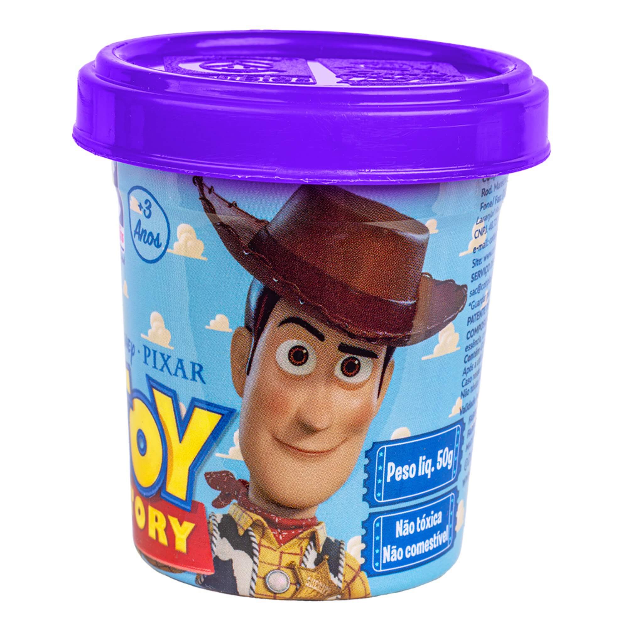 Kit de Massinhas Toy Story 5 Potes 50g Criativo - Cotiplás 2936