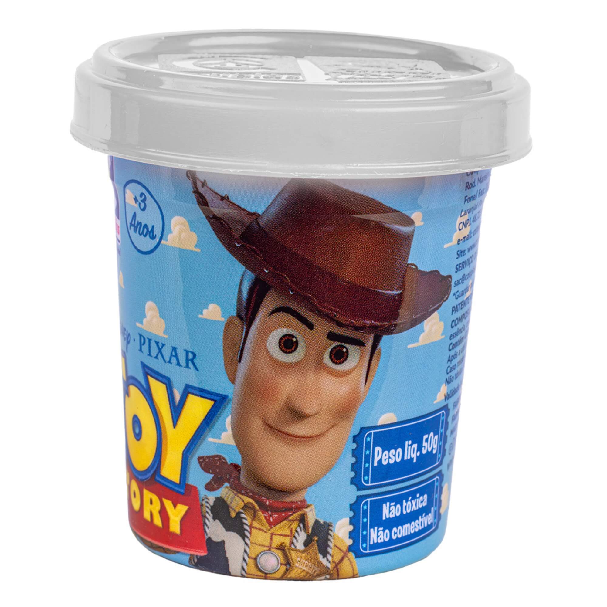 Kit de Massinhas Toy Story 5 Potes 50g Criativo - Cotiplás 2936