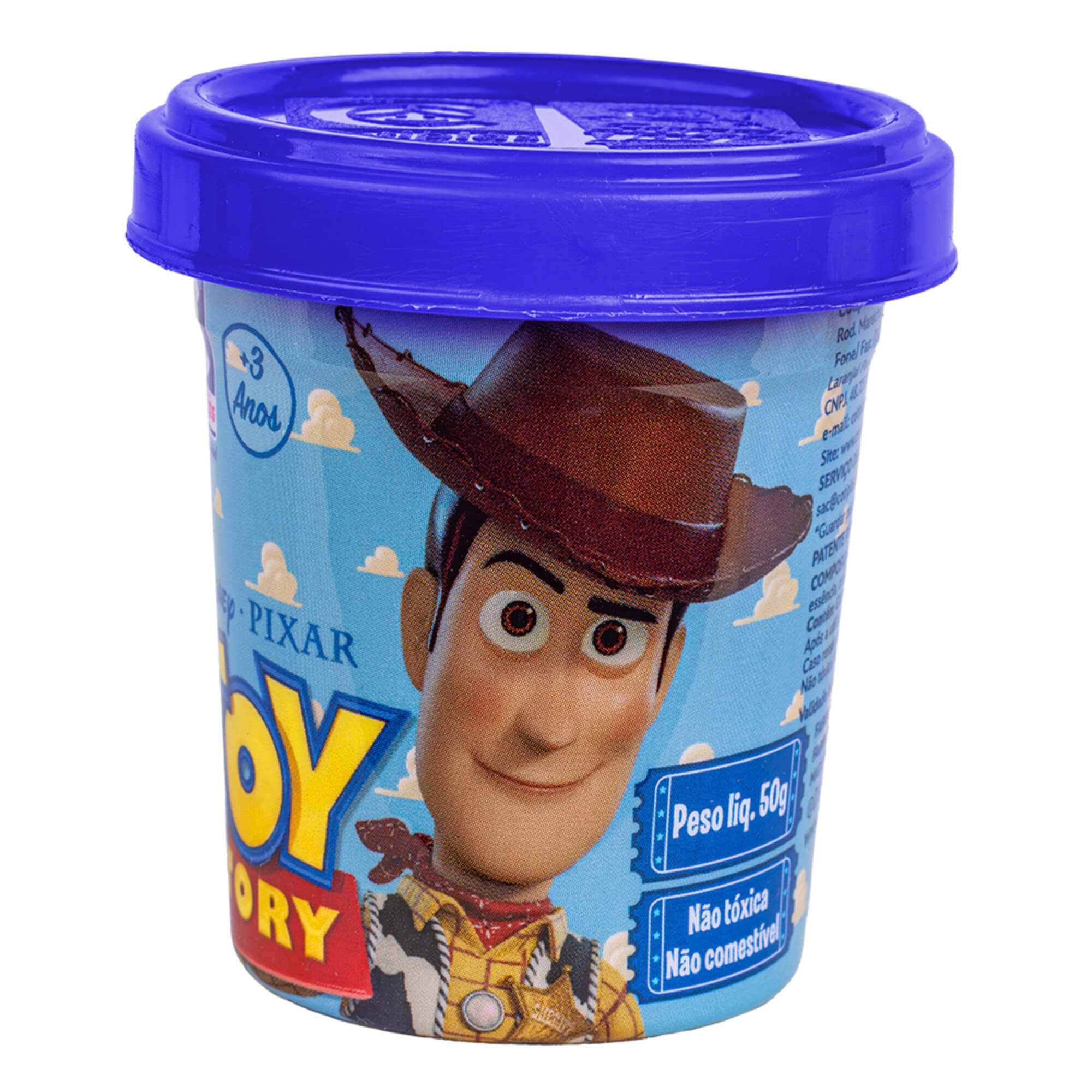 Kit de Massinhas Toy Story 5 Potes 50g Criativo - Cotiplás 2936