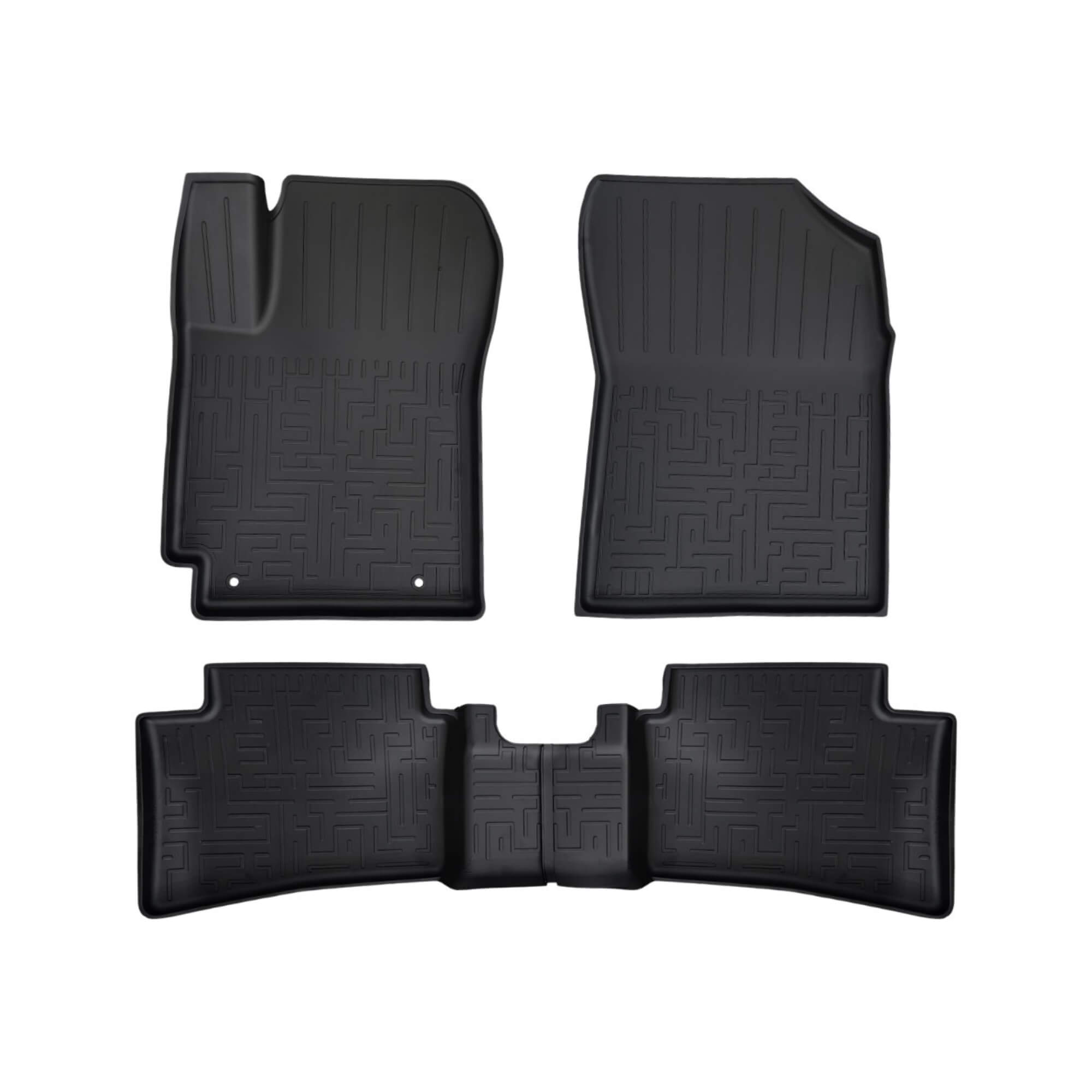 Tapete tipo Bandeja 4P Adaptável HB20/HB20S 2020 em diante 4 Peças Grid - TB09002