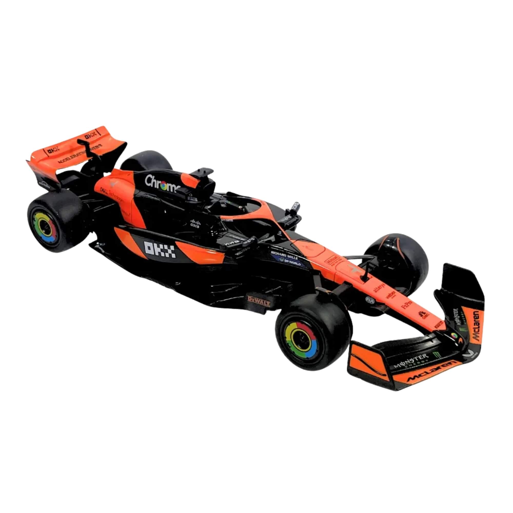 Carrinho de Controle Remoto McLaren 1:20 Laranja Candide - 53002