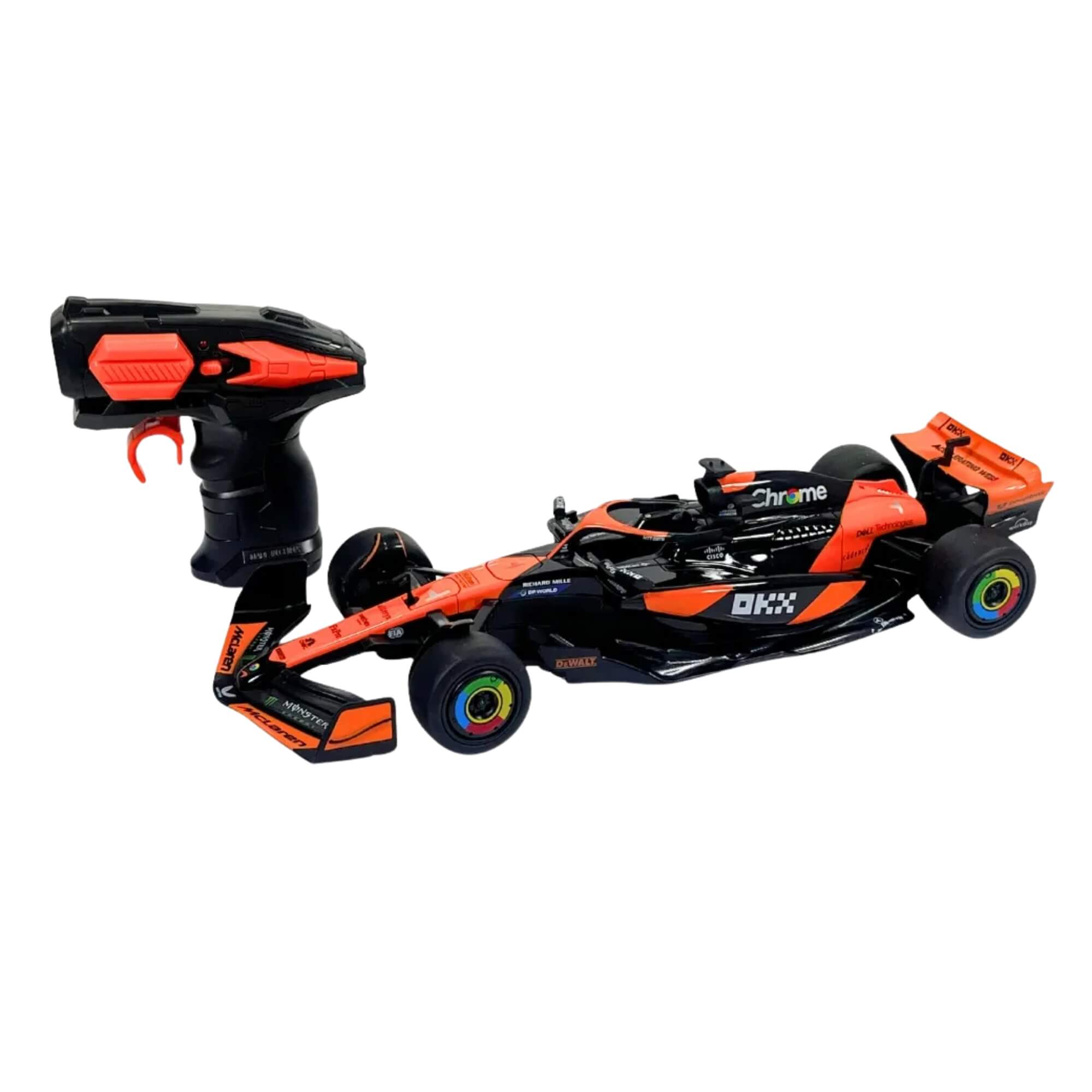 Carrinho de Controle Remoto McLaren 1:20 Laranja Candide - 53002