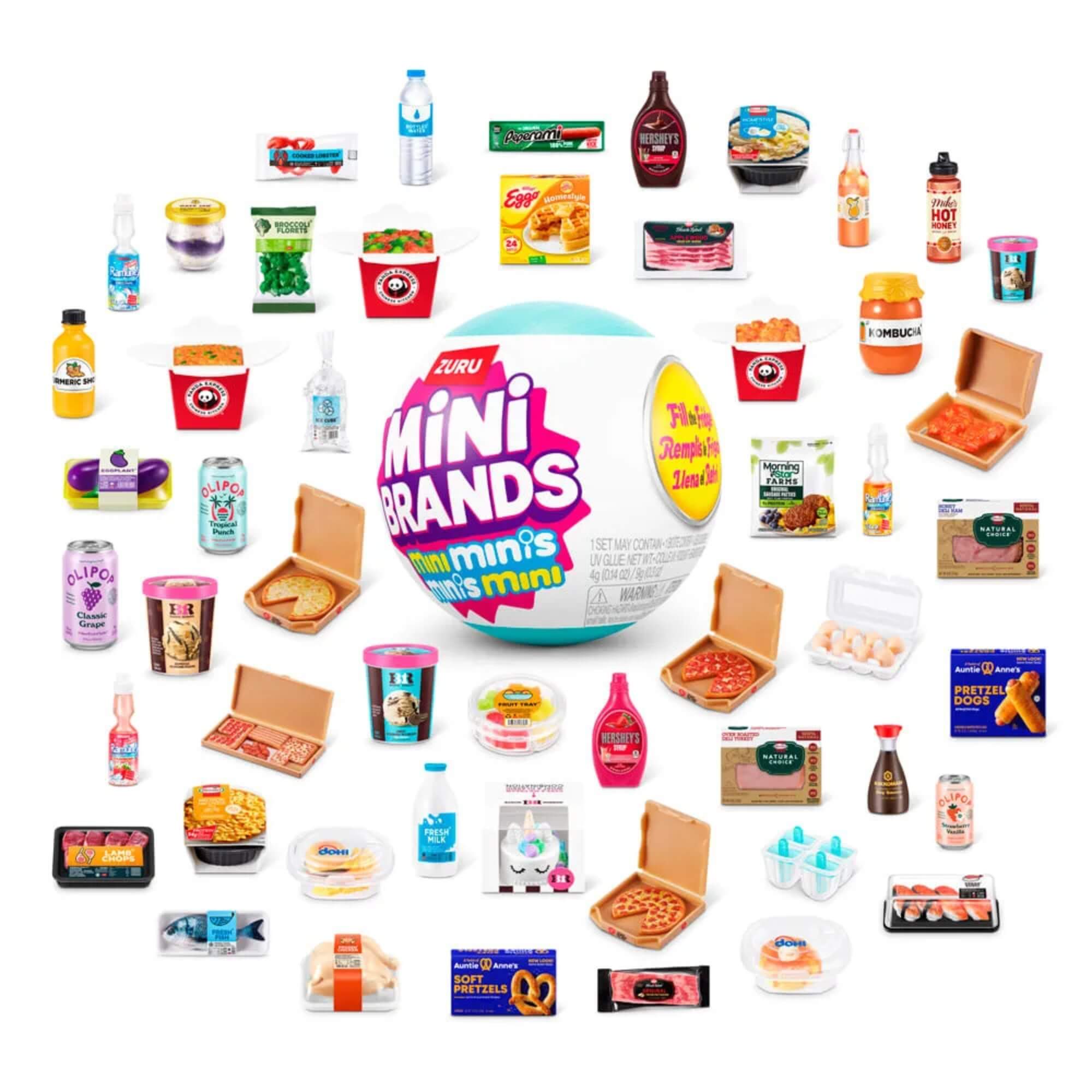 Brinquedo Mini Brands Fill The Fridge Mini Minis Série 1 Surpresa Candide - 77018