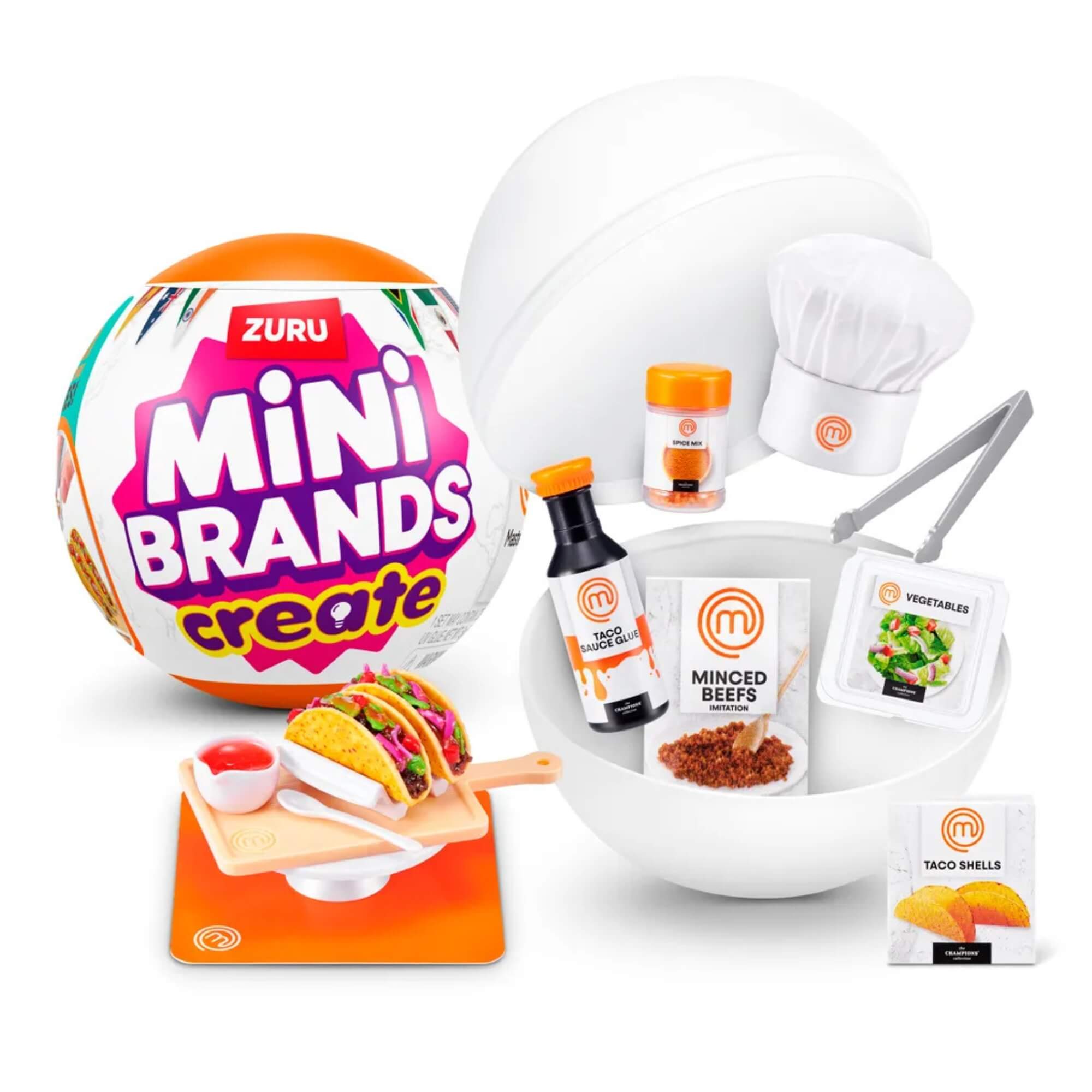 Brinquedo Mini Brands Create MasterChef Série 2 Surpresa Candide - 77019
