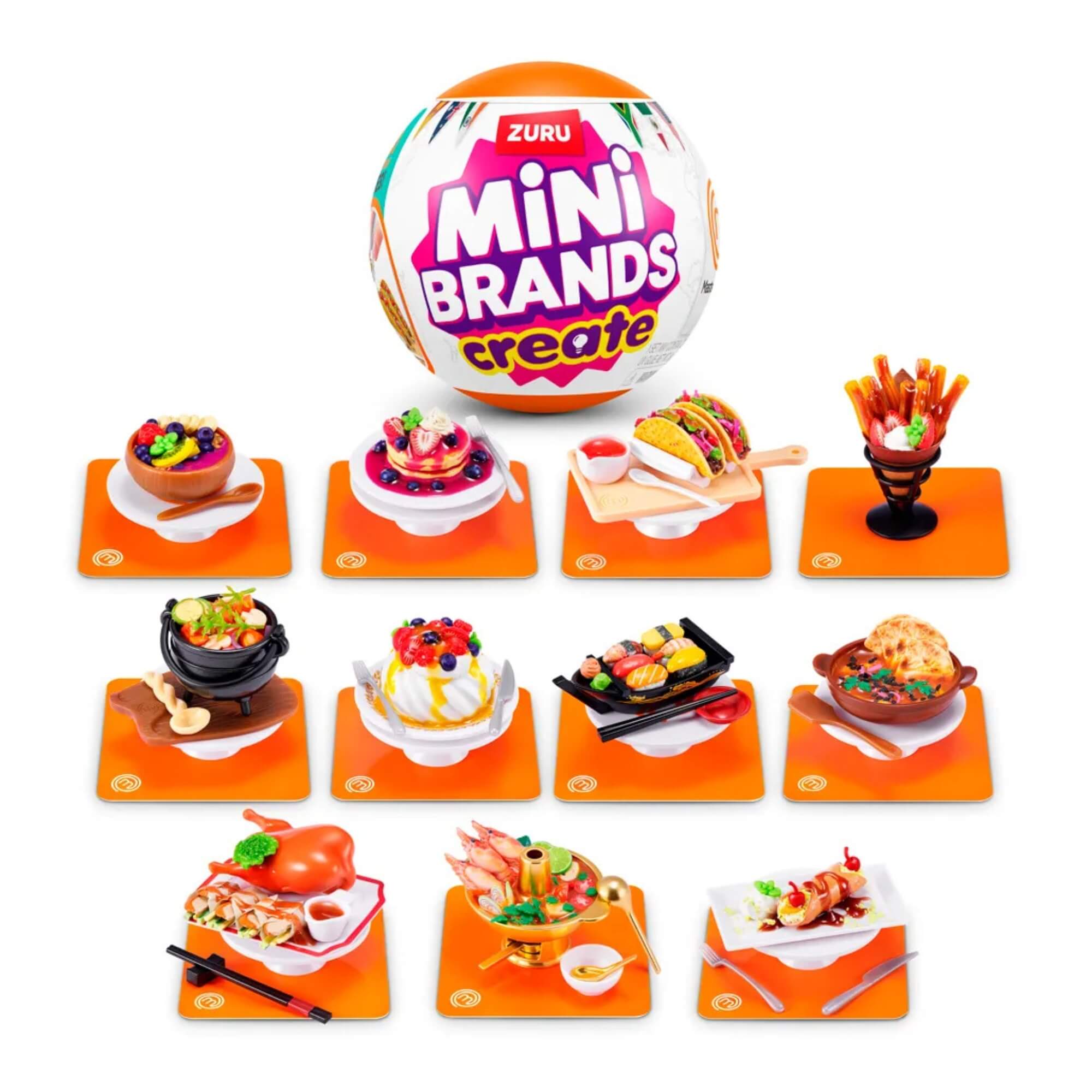 Brinquedo Mini Brands Create MasterChef Série 2 Surpresa Candide - 77019