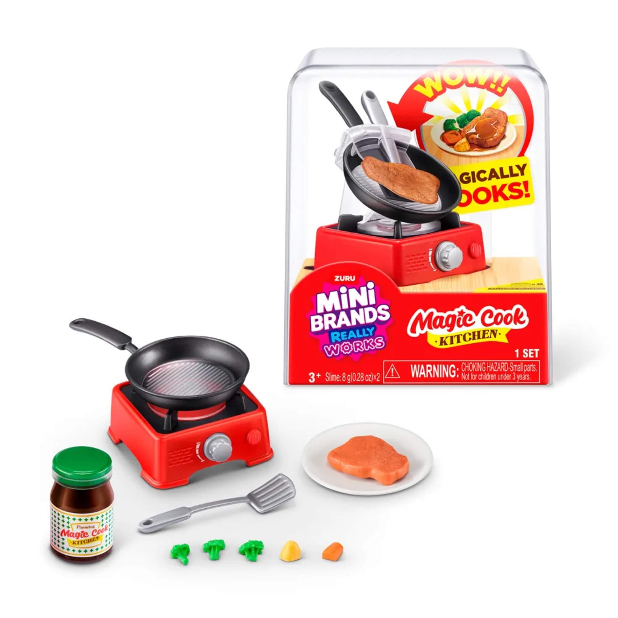 Brinquedo Mini Brands Magic Cook Kitchen 1 set Surpresa Candide - 77020