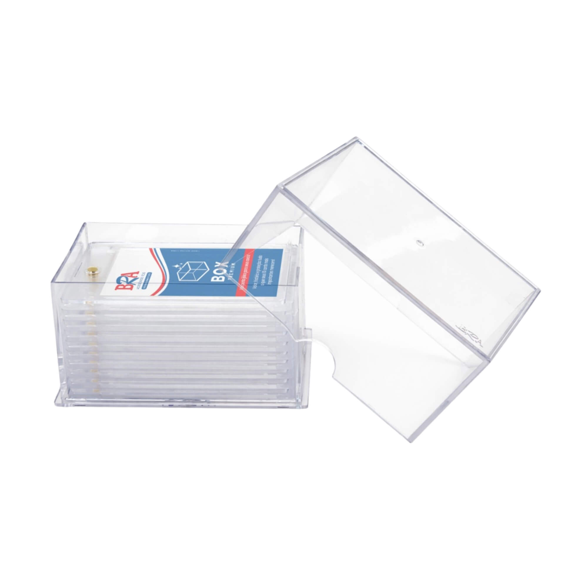 Box Premium + 10 Cases de 4mm p/ Figurinhas BRA - BC-4310