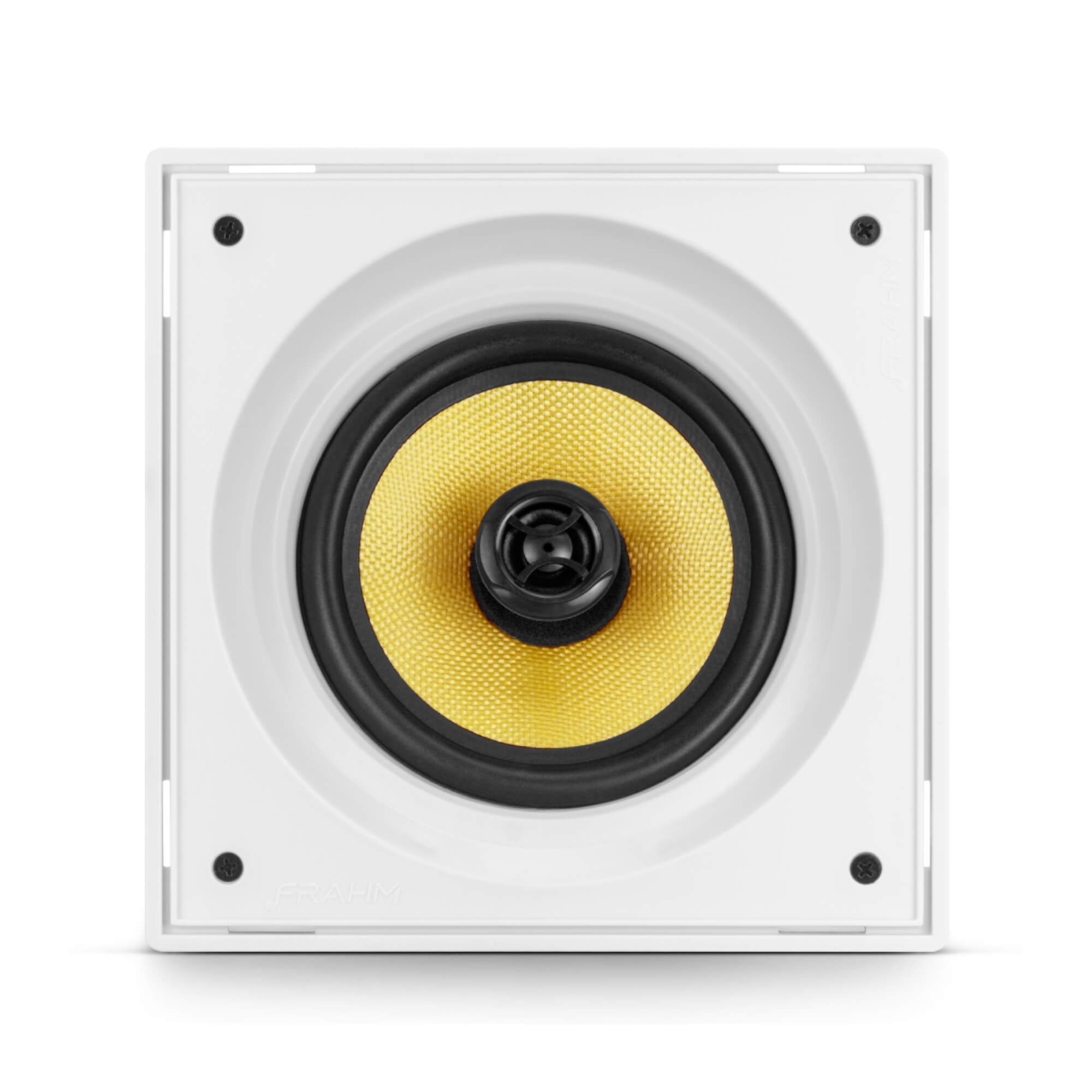 Caixa de Som de Embutir Angulada HS 6" 100W Quadrada - Telar Alumínio Frahm - 31831