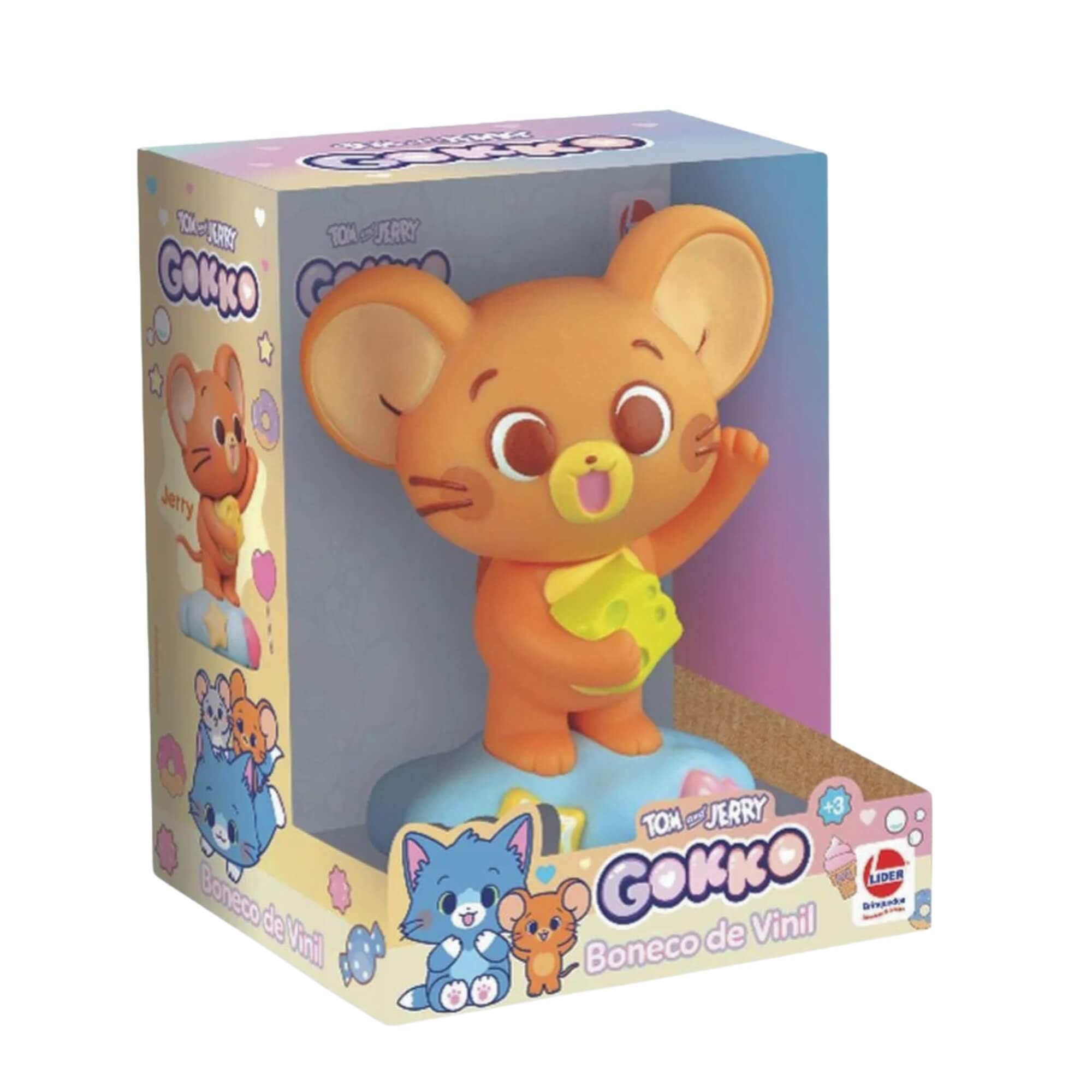 Boneco Infantil Jerry Gokko Tom e Jerry Líder - 3878