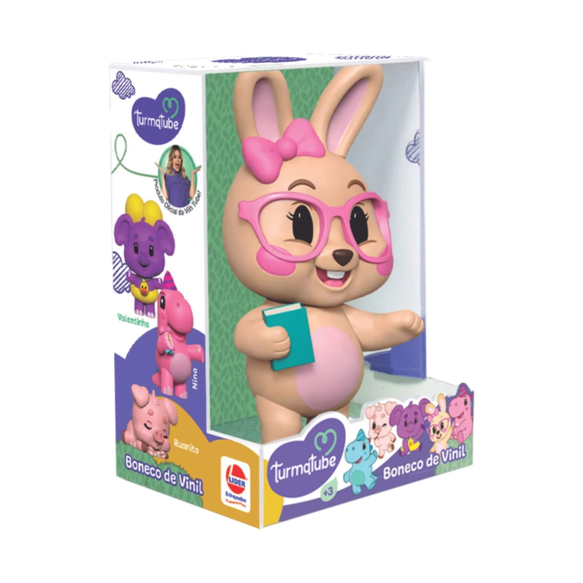 Boneco Infantil TurmaTube Lara Colecionável 16 cm Líder - 3891