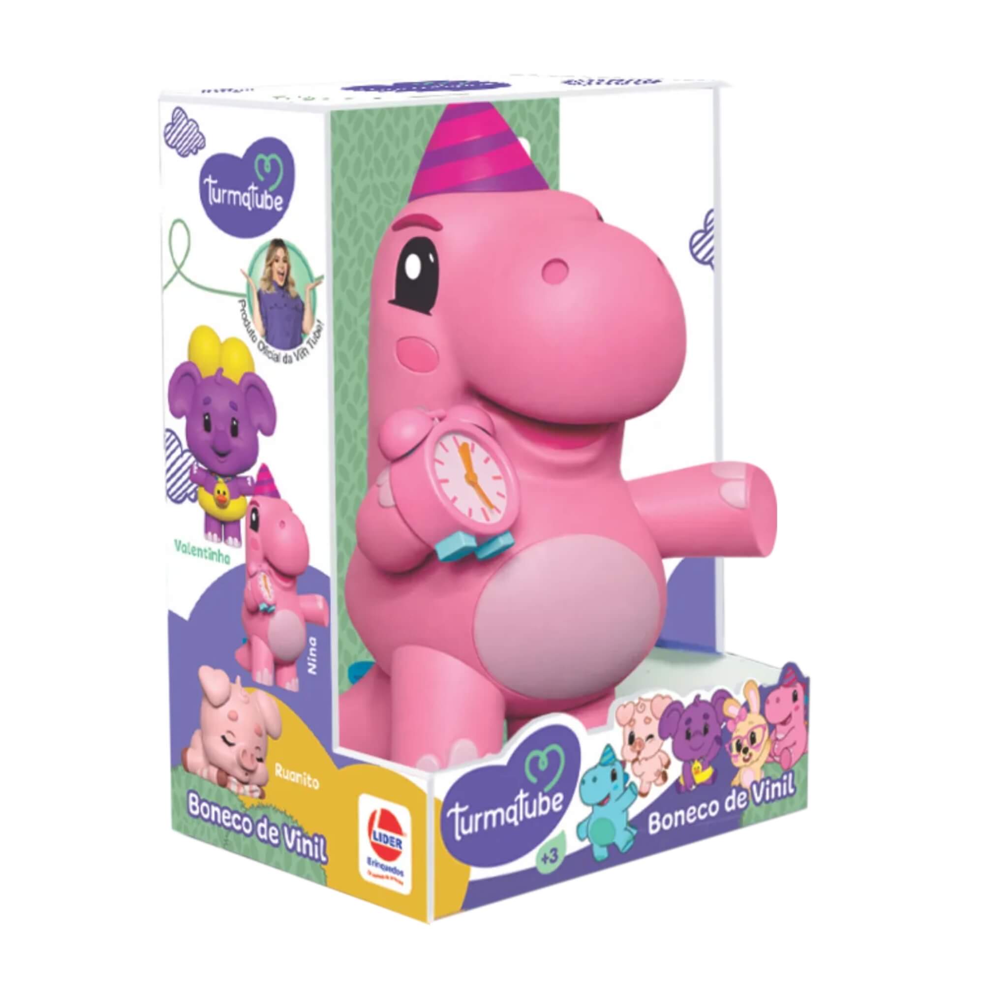 Boneco Infantil TurmaTube Nina Colecionável 16 cm Líder - 3892