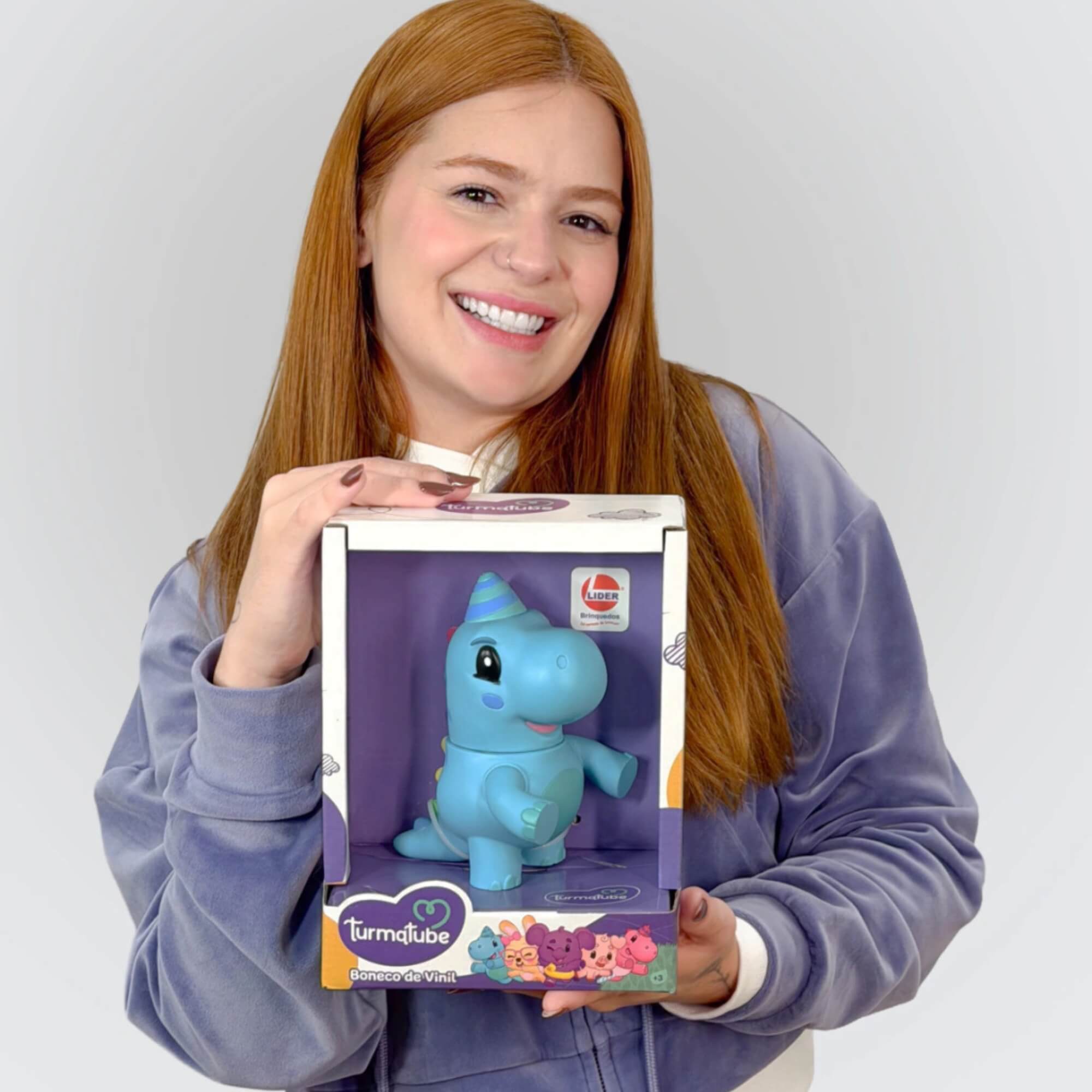 Boneco Infantil TurmaTube Nino Colecionável 16 cm Líder - 3894