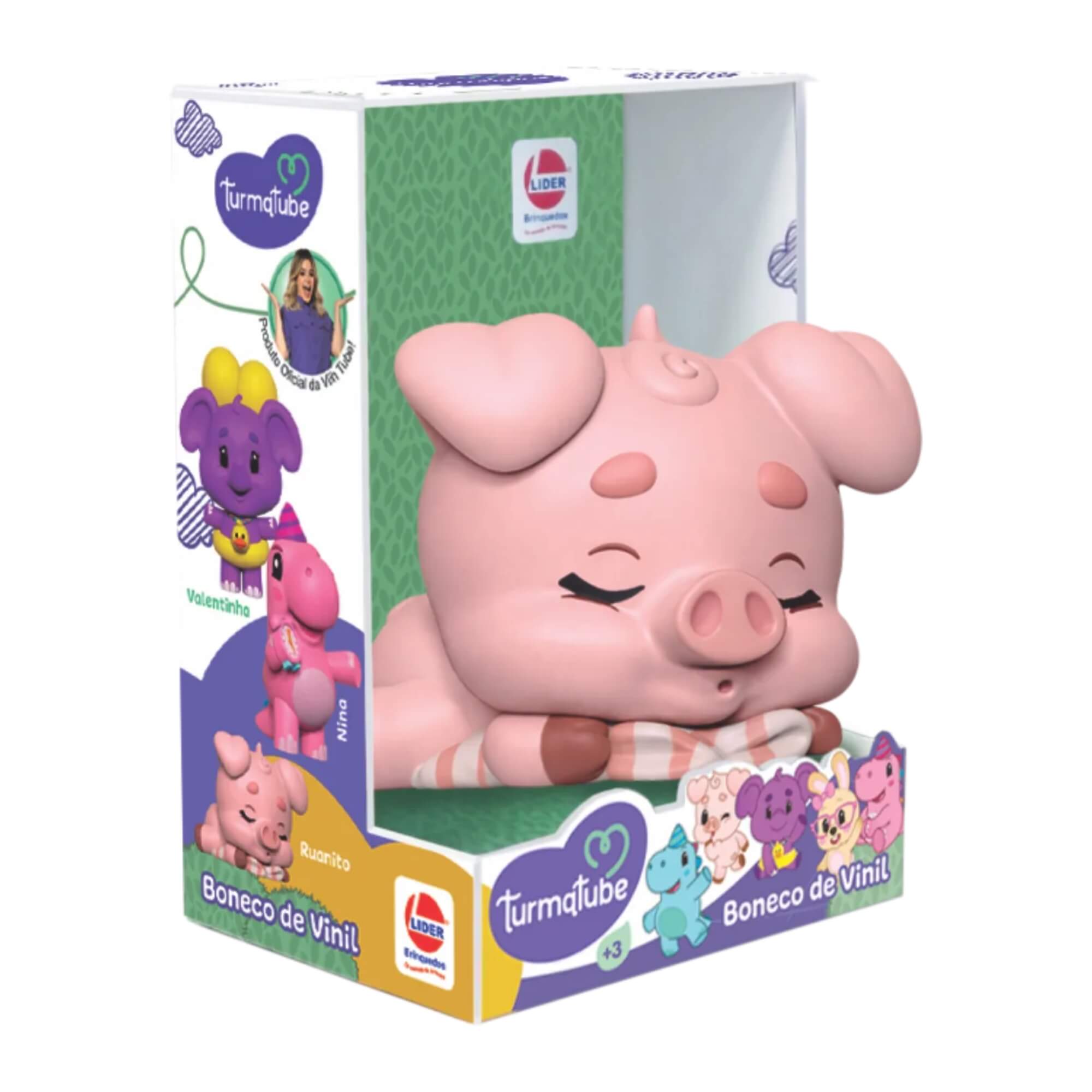 Boneco Infantil TurmaTube Ruanito Colecionável 16 cm Líder - 3890