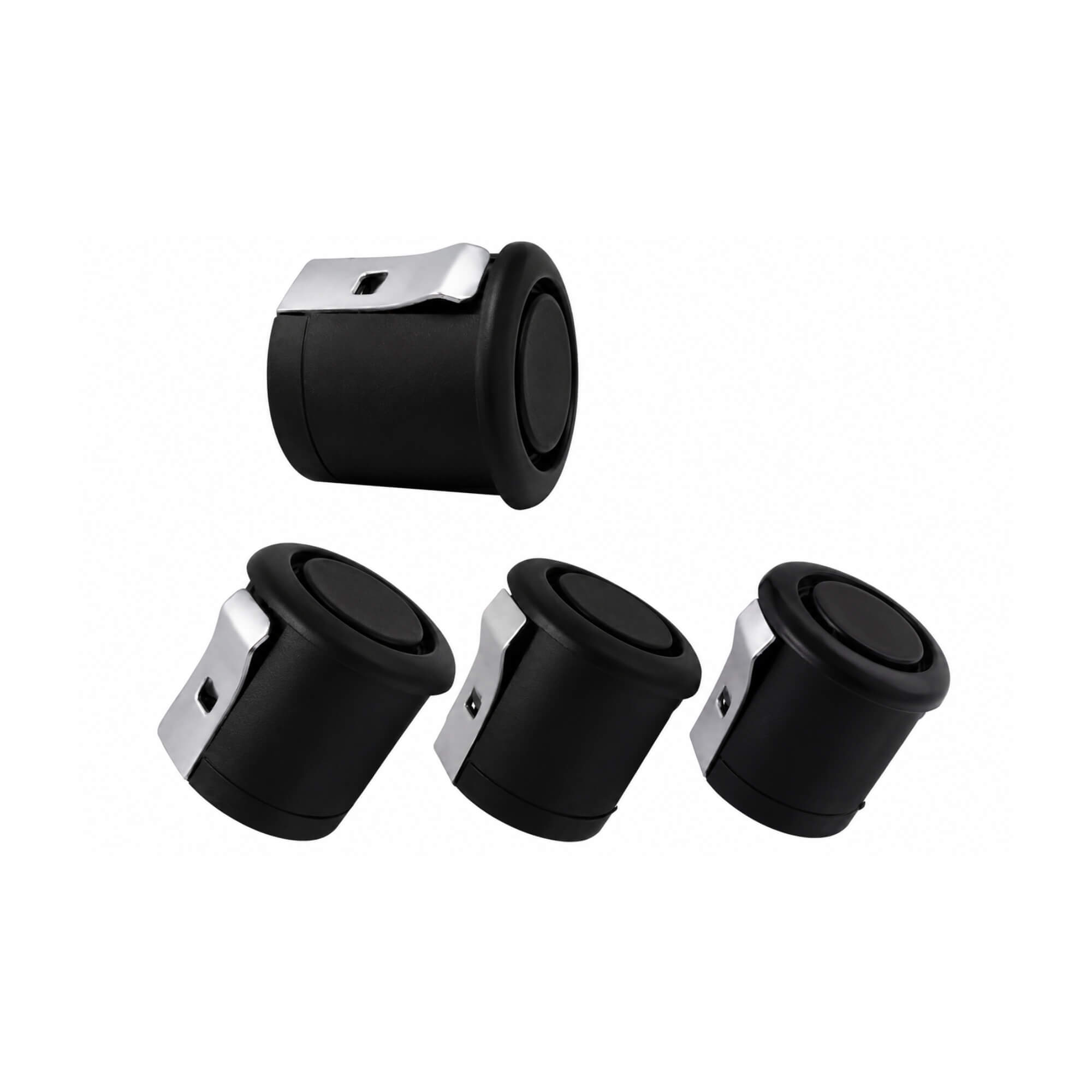 Sensor de Estacionamento Pro Line Roadstar - RS308BR PRETO FOSCO MI
