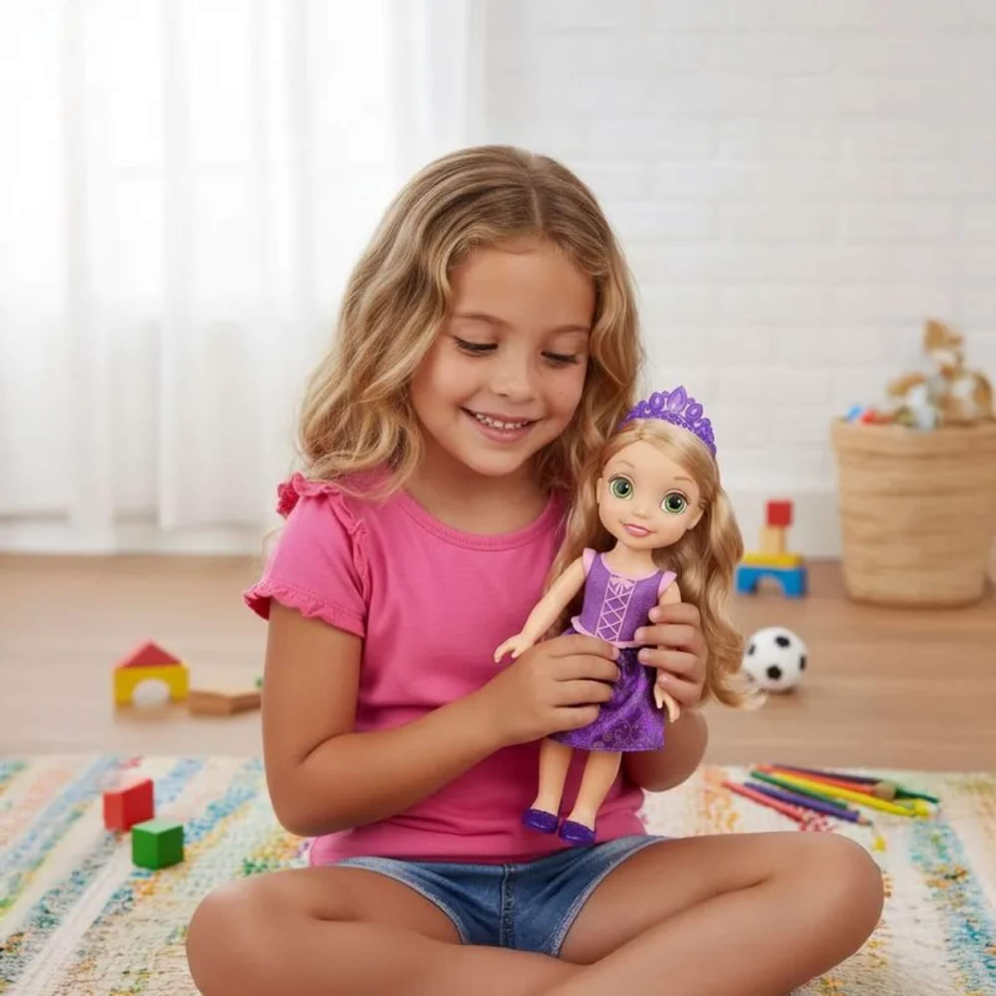 Boneca Disney Rapunzel Minha Primeira Princesa 33cm Multikids - BR2546