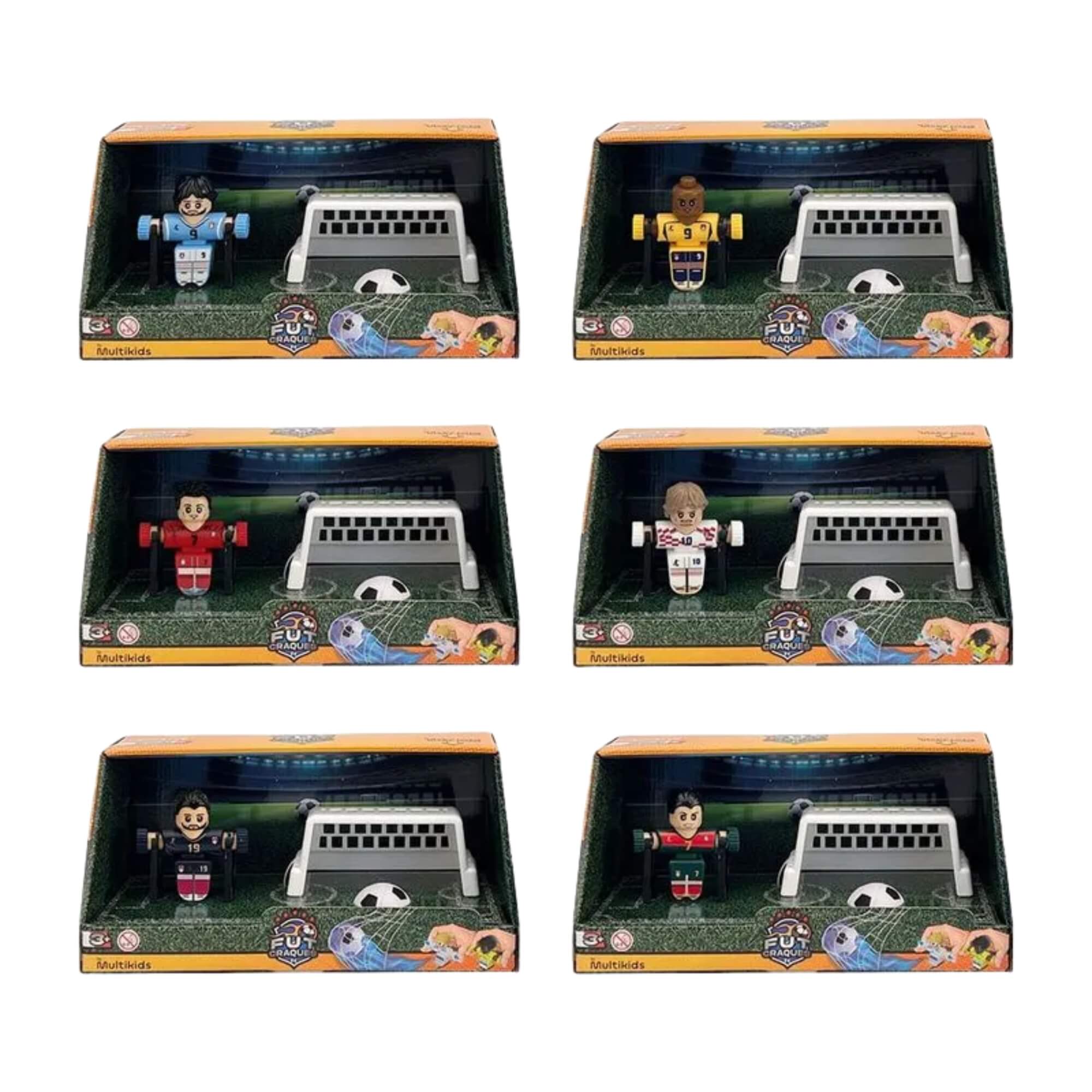 Brinquedo Fut Craques FC Pack Arena Solo Modelo Sortido e Unitário Multikids - BR2575