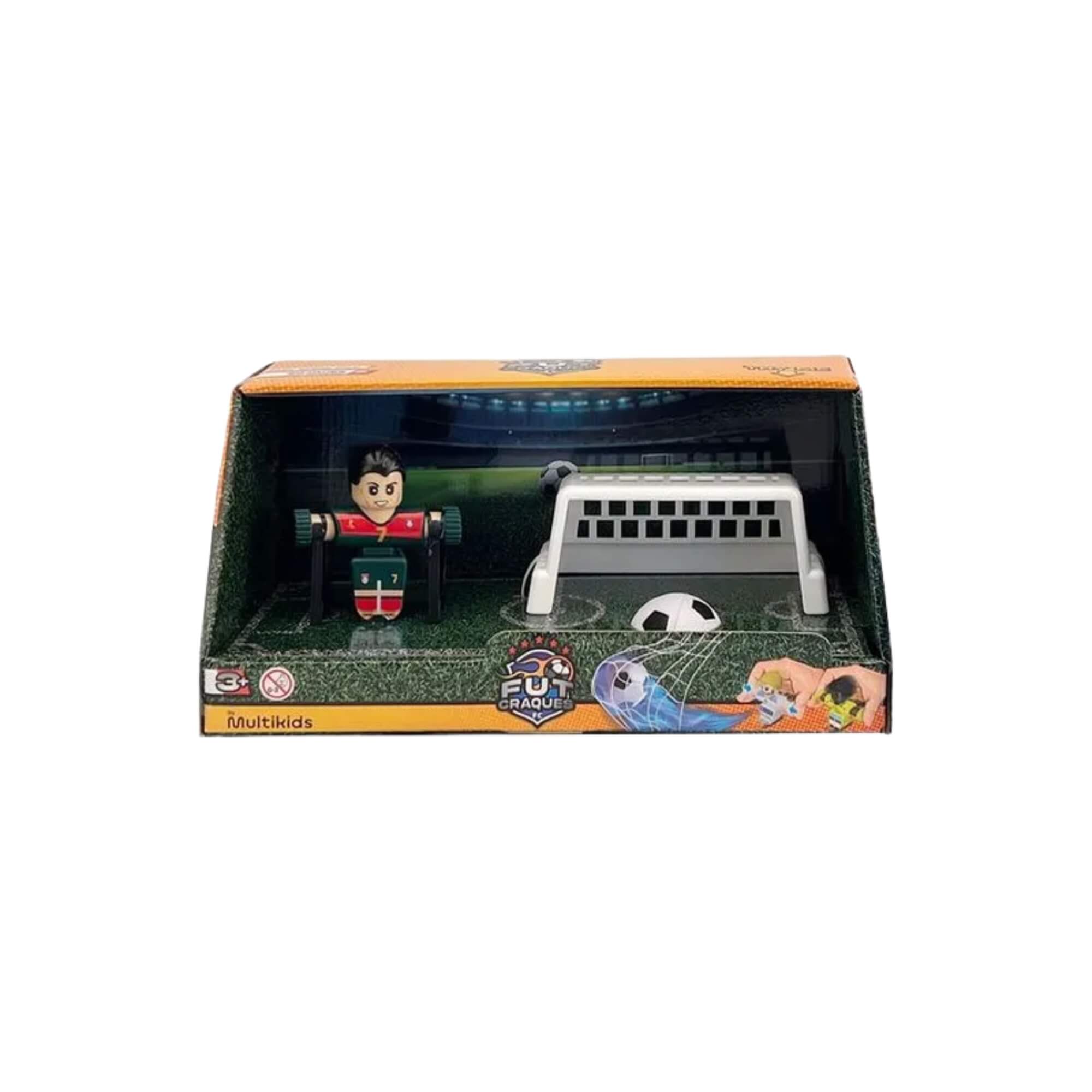 Brinquedo Fut Craques FC Pack Arena Solo Modelo Sortido e Unitário Multikids - BR2575