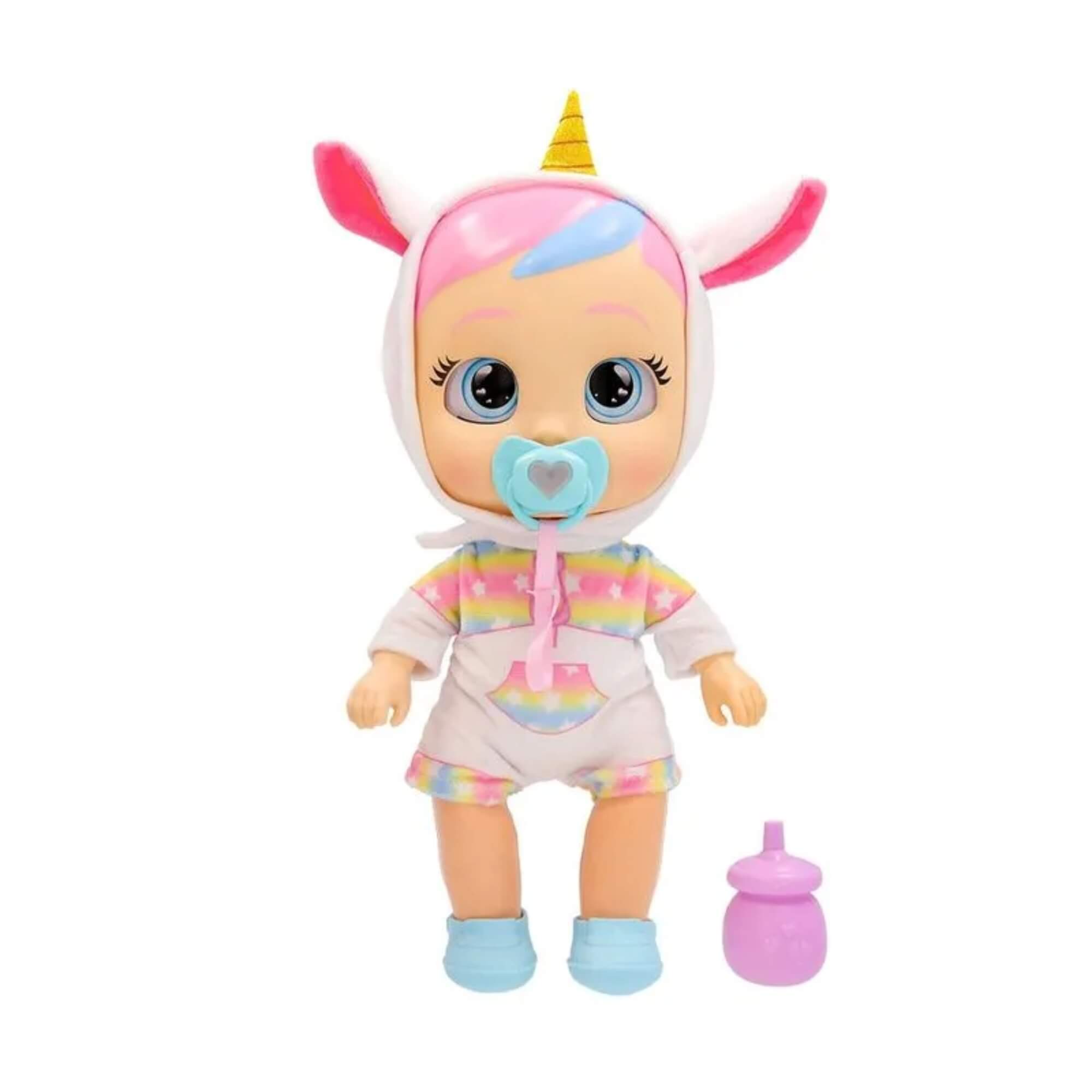 Boneca Cry Babies Meus Primeiros Passos Dreamy Interativa Multikids - BR2583