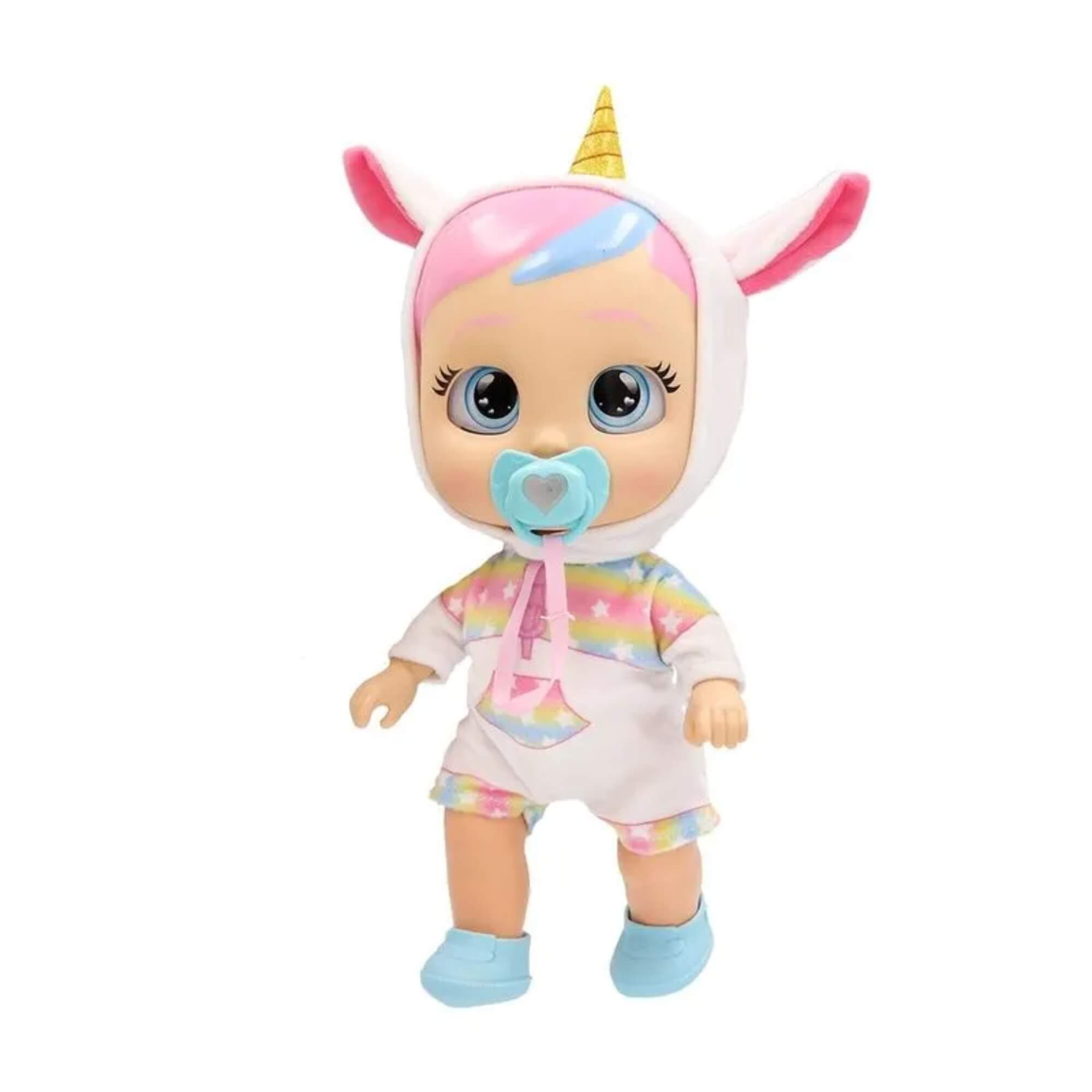 Boneca Cry Babies Meus Primeiros Passos Dreamy Interativa Multikids - BR2583