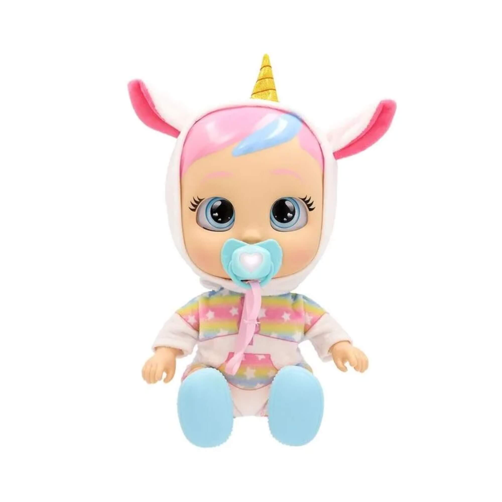 Boneca Cry Babies Meus Primeiros Passos Dreamy Interativa Multikids - BR2583