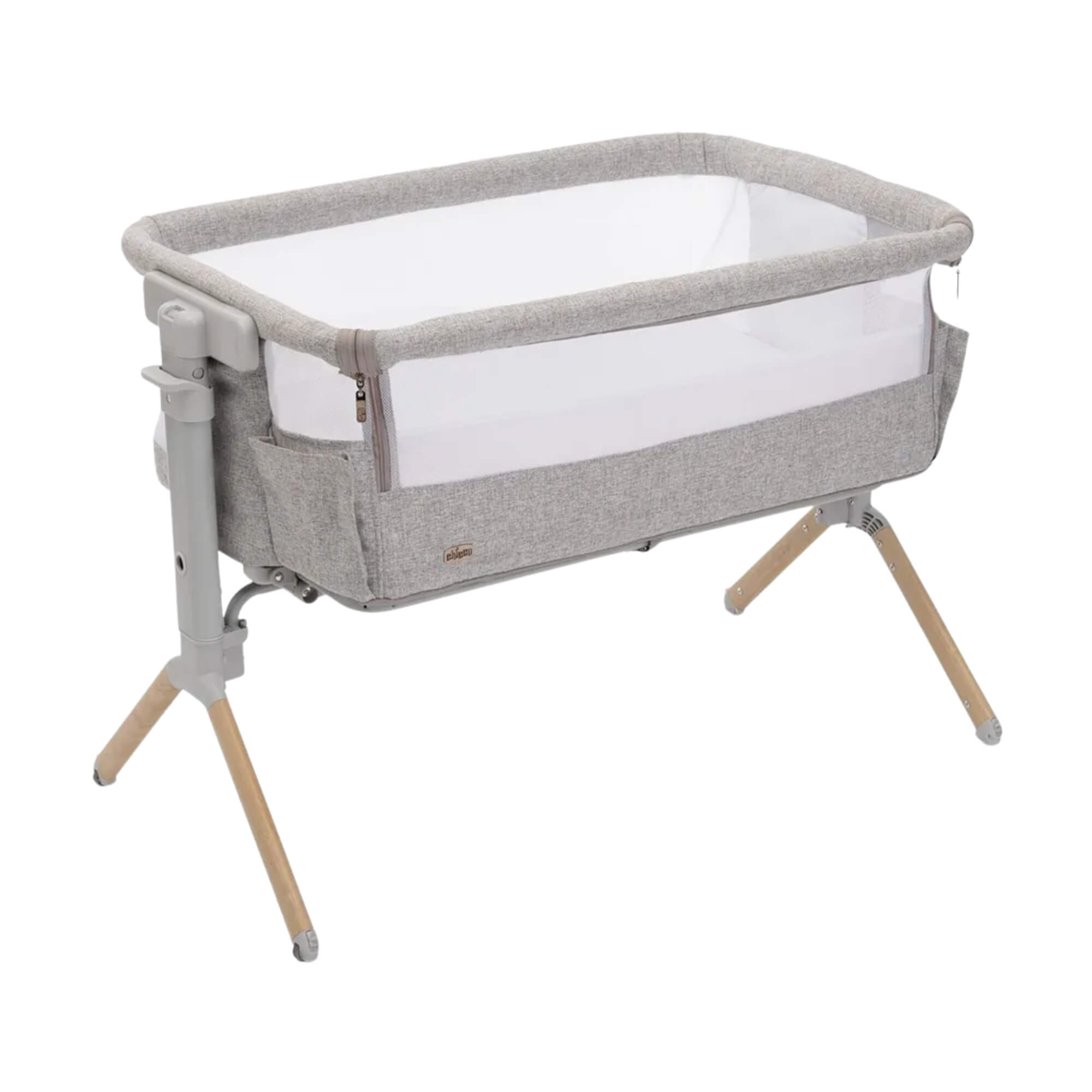 Berço Sleeper Next2Me Armonia 0 A 6 Meses Cinza Chicco - 000007087142610000