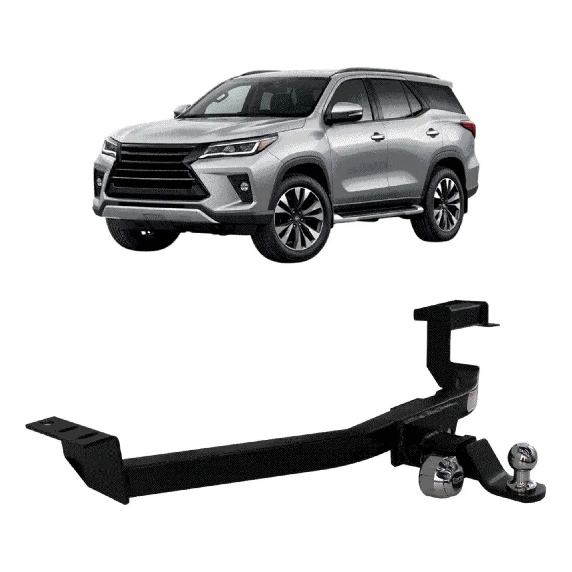 Engate Reboque Removível Toyota Hilux SW4 2022 a 2025 1500kg Braconi -  BRCIM258
