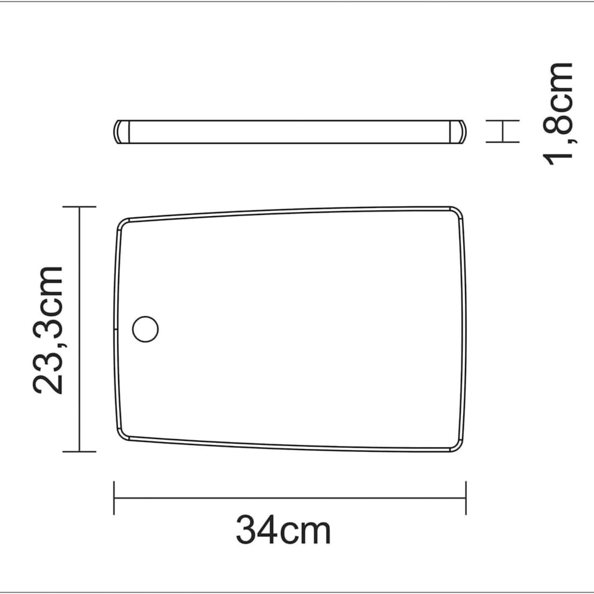Tábua de Corte Retangular Madeira Kitchen 34Cm Tramontina - 13273351