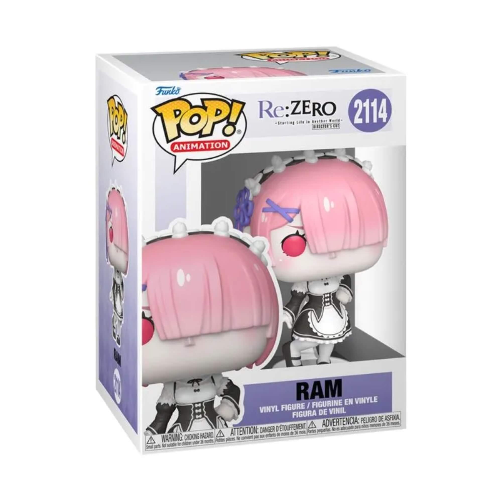 Boneco Funko Pop Re:Zero Ram Colecionável Candide - 12486