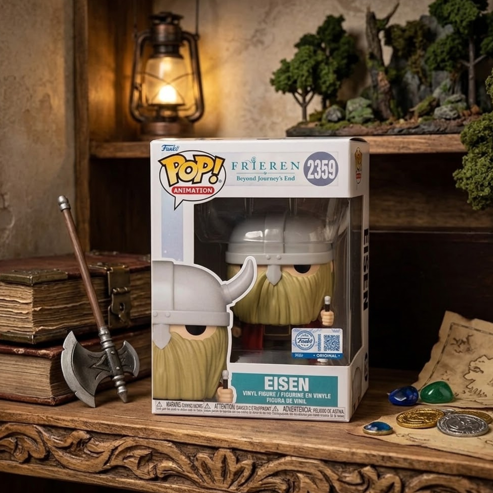Boneco Funko Pop Exclusivo Frieren Eisen Candide - 12974