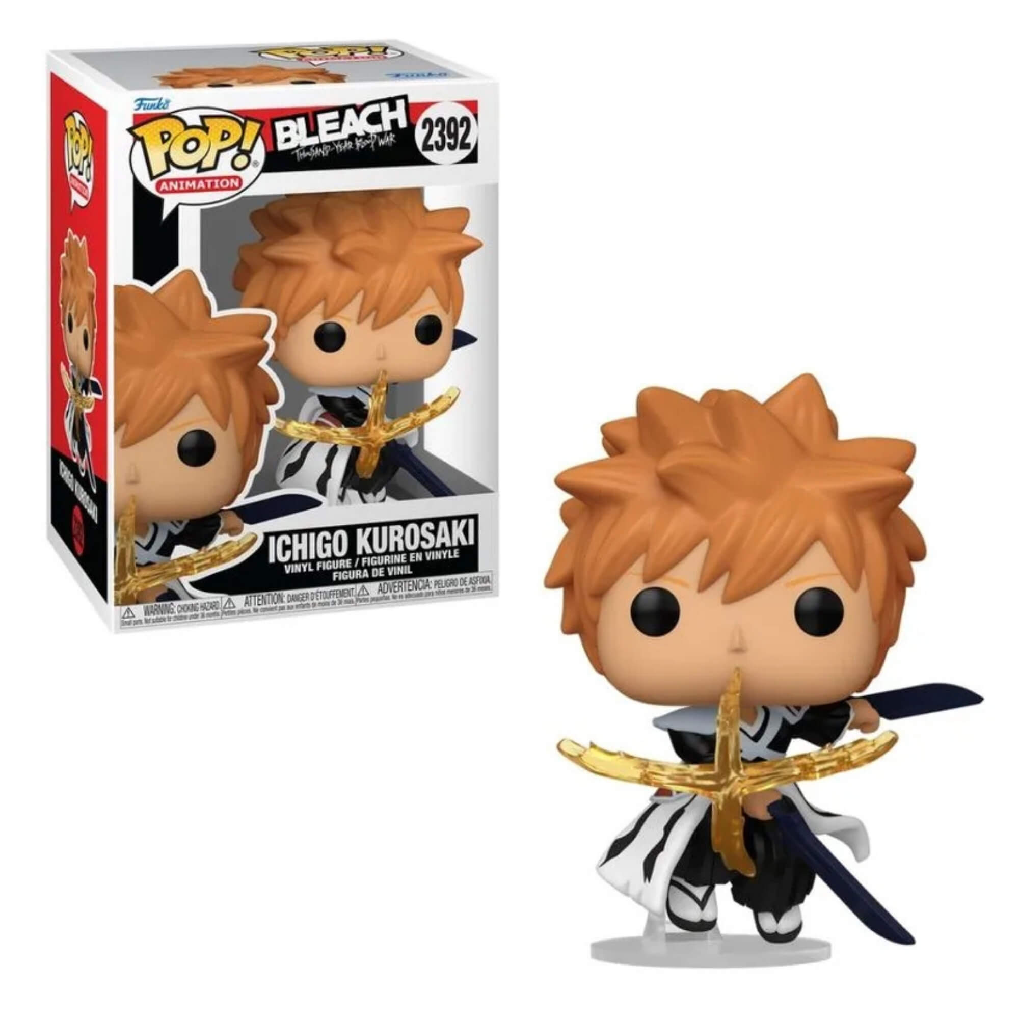 Boneco Colecionável Funko Pop! Bleach A Guerra Sangrenta de Mil Anos - Ichigo Candide - 12924