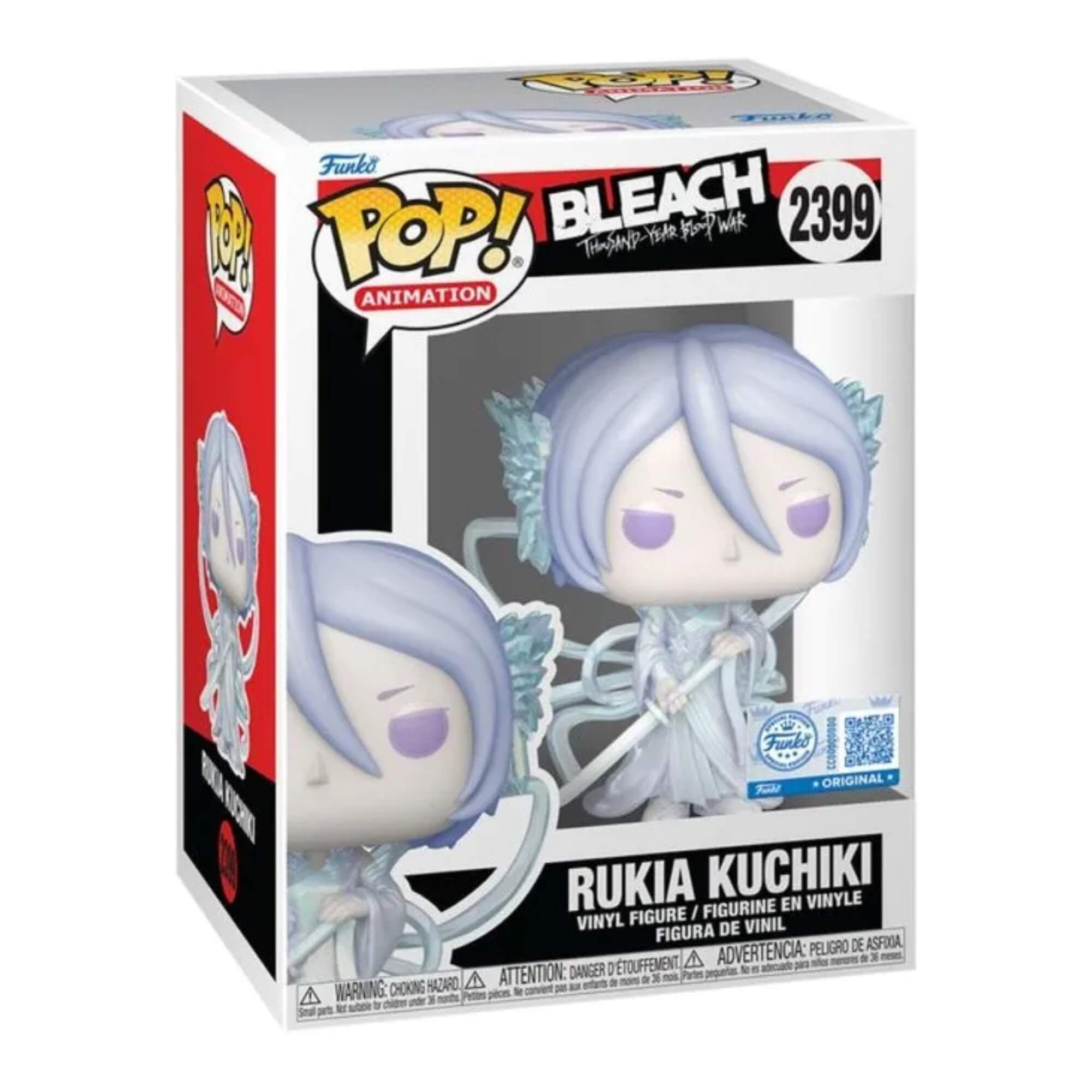 Boneco Funko Pop! Exclusivo Bleach A Guerra Sangrenta de Mil Anos - Rukia Bankai Candide - 12976
