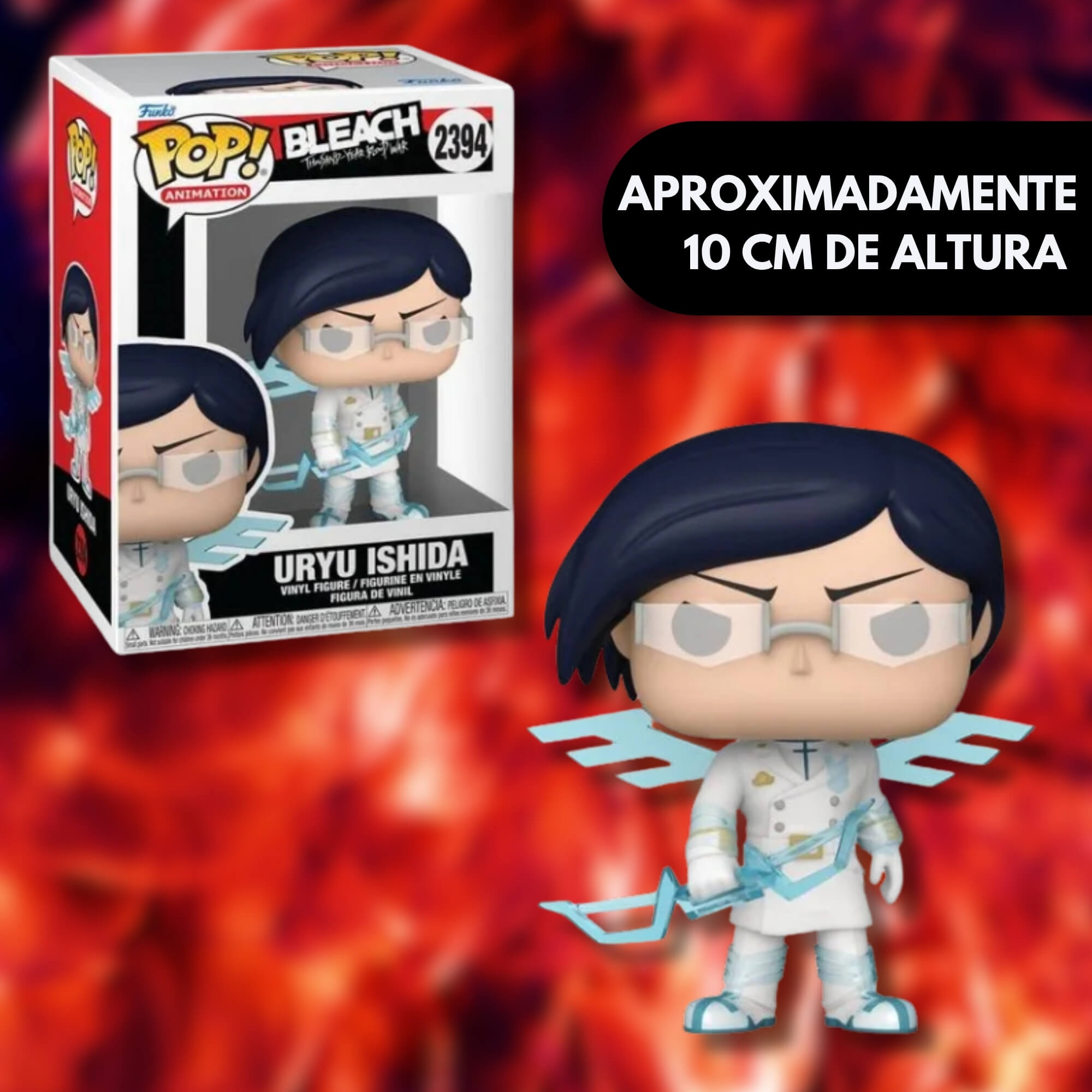 Boneco Colecionável Funko Pop! Bleach A Guerra Sangrenta de Mil Anos - Uryu Candide - 12925