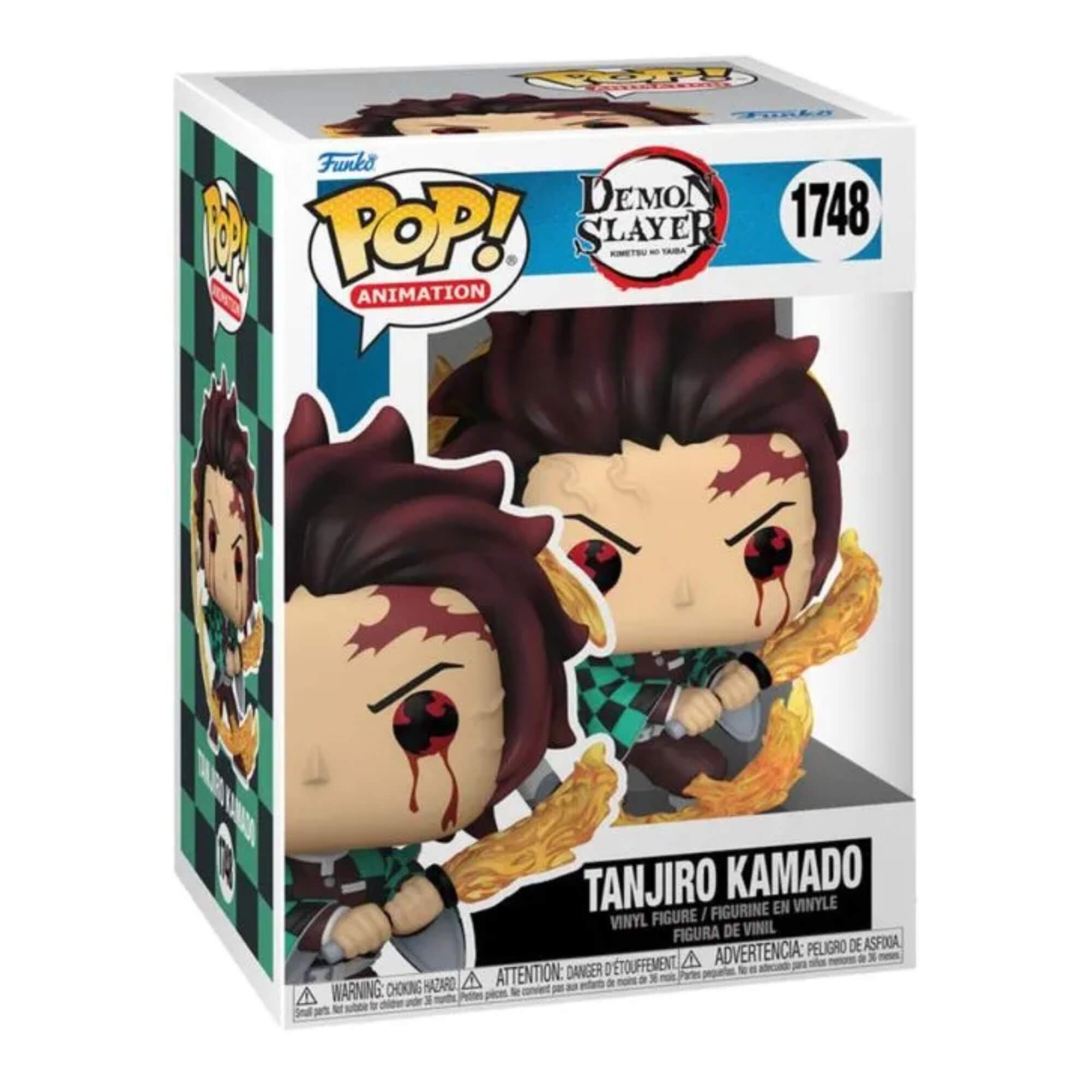 Boneco Colecionável Funko Pop! Demon Slayer - Tanjiro Respiracao do Sol Candide - 11691