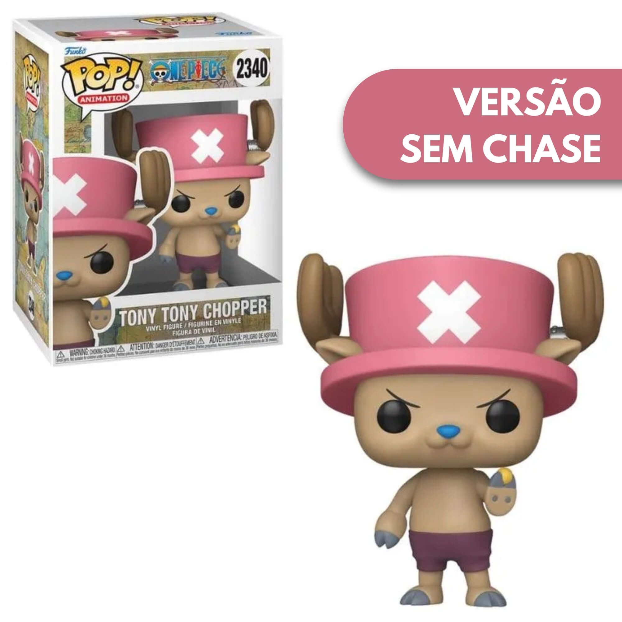 Boneco Colecionável Funko Pop! One Piece - Chopper Candide - 12871