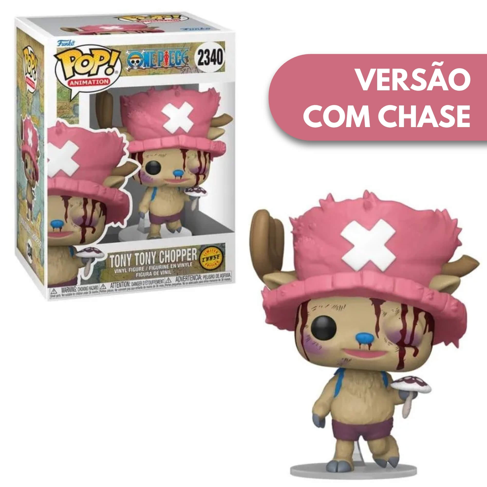 Boneco Colecionável Funko Pop! One Piece - Chopper Candide - 12871