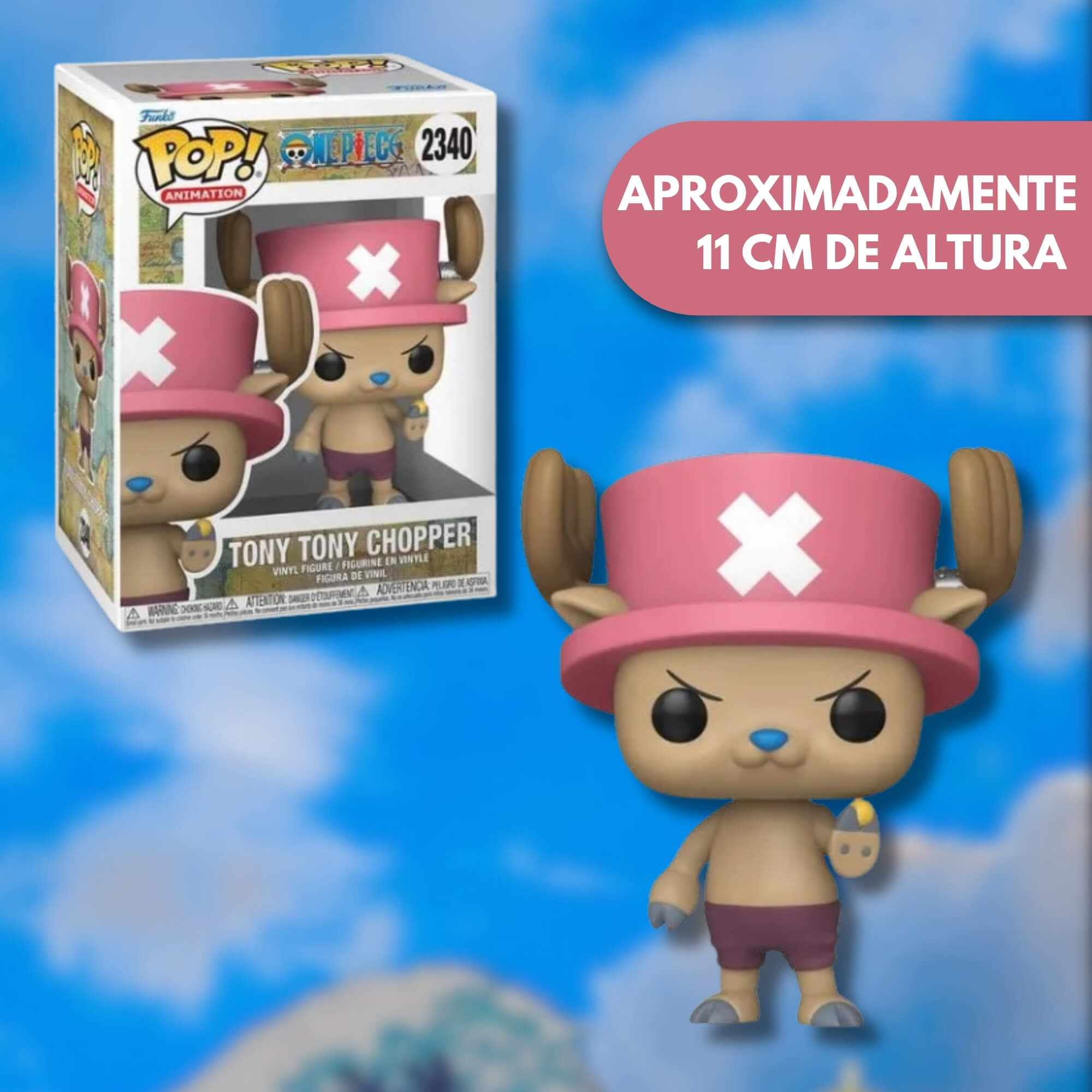 Boneco Colecionável Funko Pop! One Piece - Chopper Candide - 12871