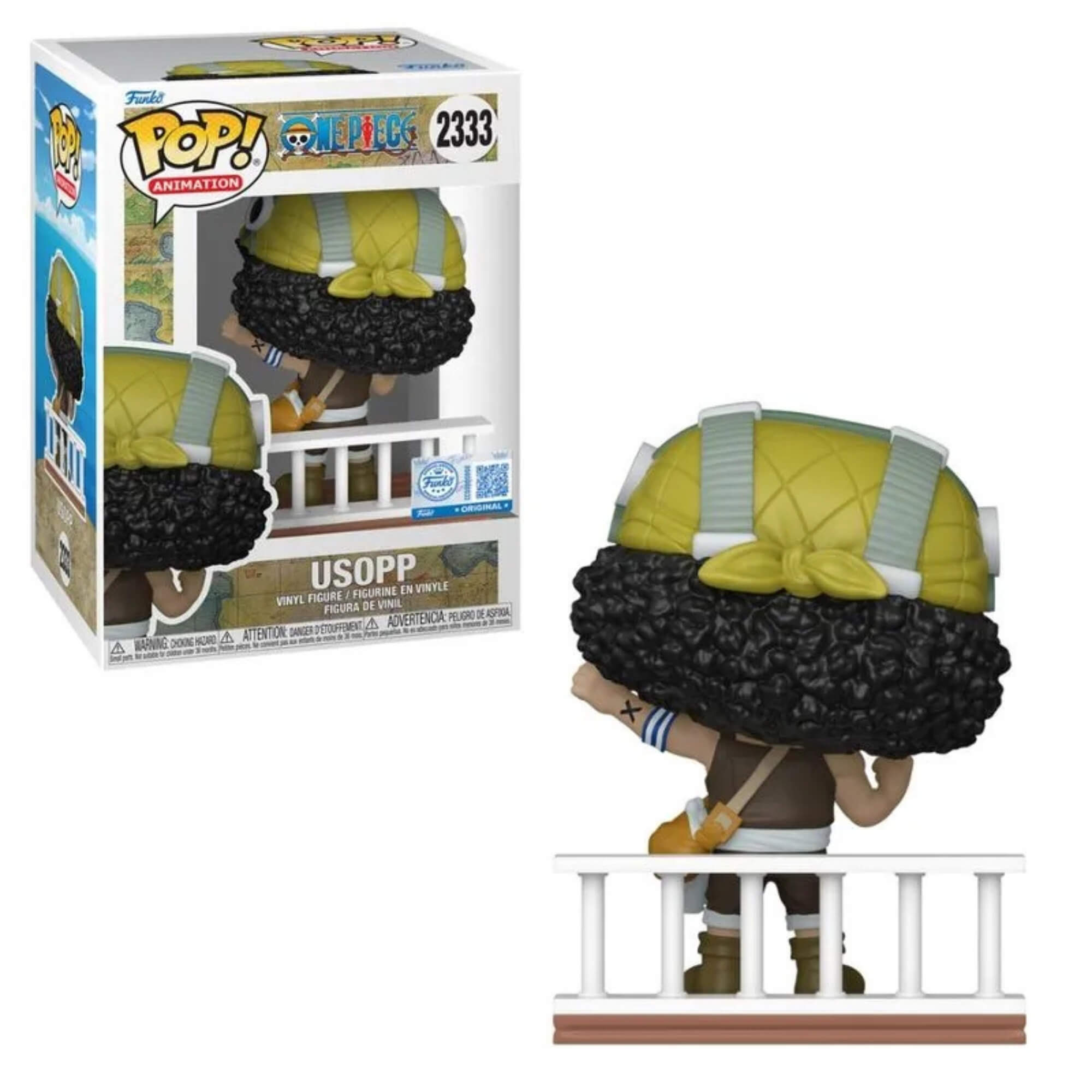Boneco Colecionável Funko Pop! Exclusivo One Piece Alabasta - Usopp Candide - 12973