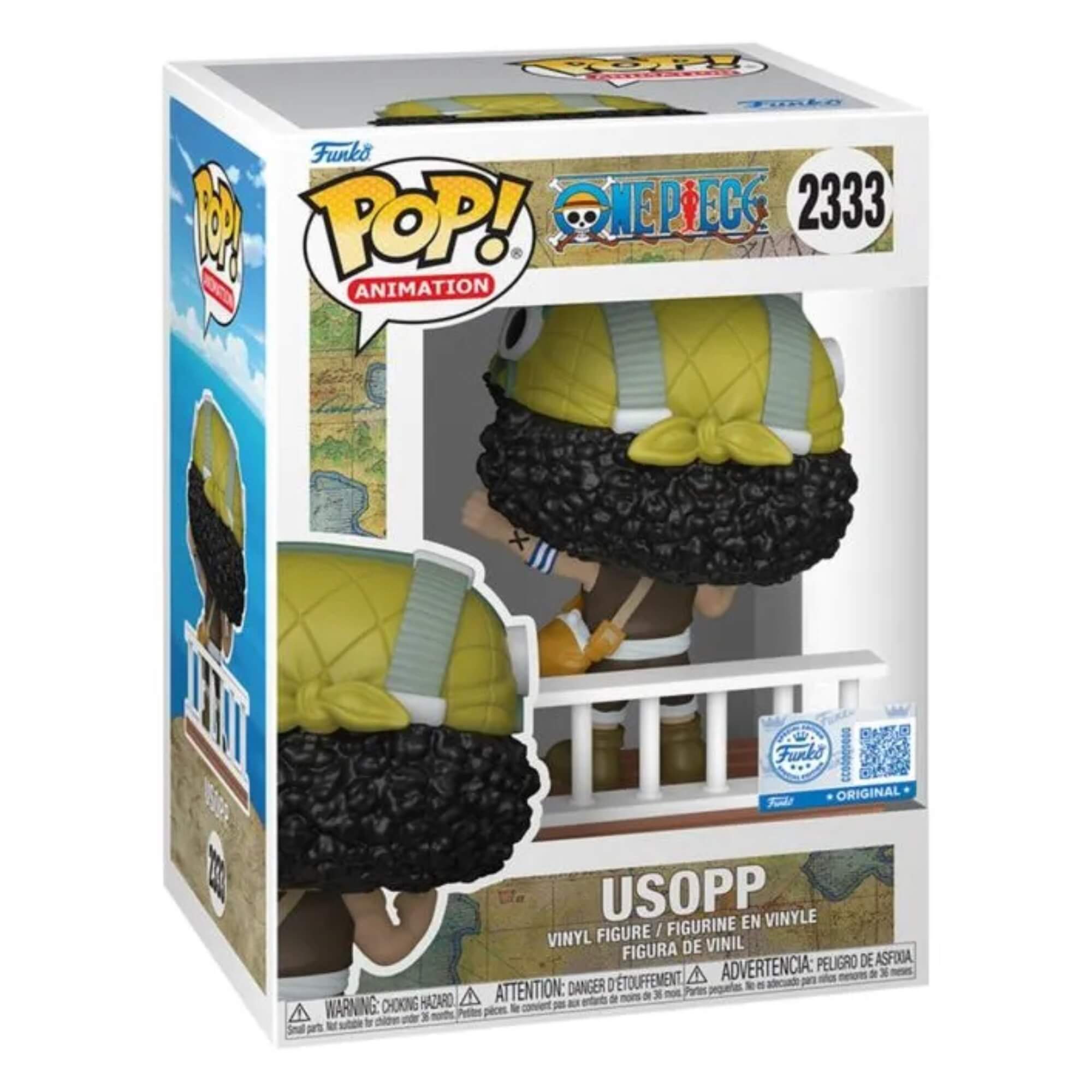 Boneco Colecionável Funko Pop! Exclusivo One Piece Alabasta - Usopp Candide - 12973