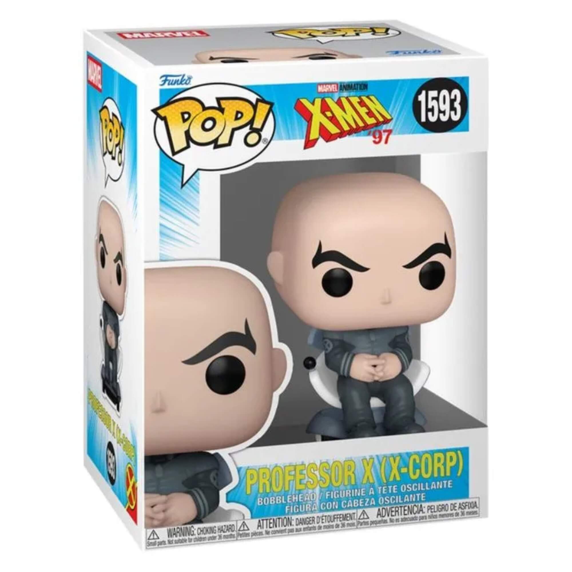 Boneco Colecionável Funko Pop! Marvel X-Men 97 - Professor X Candide - 12958