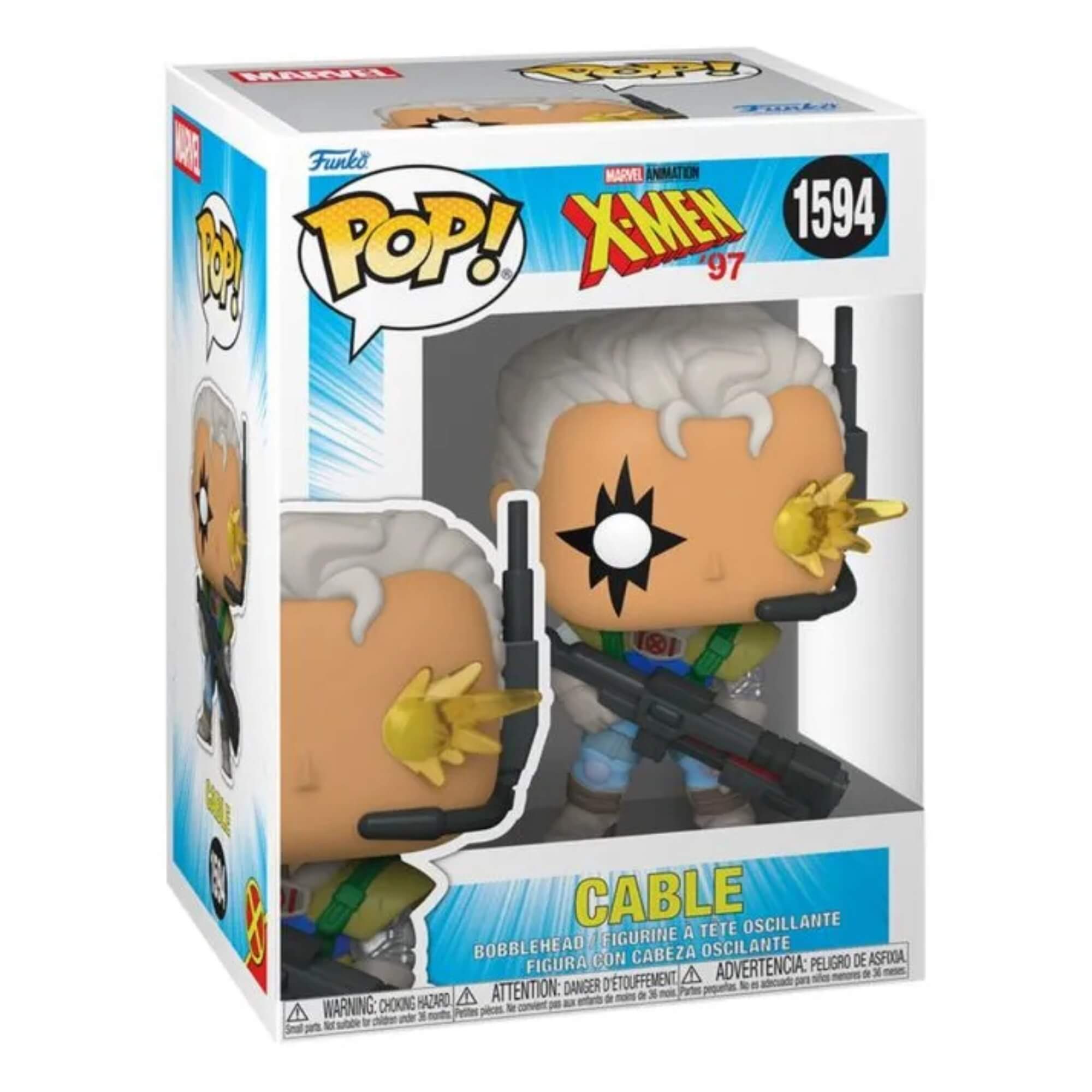 Boneco Colecionável Funko Pop! Marvel X-Men 97 - Cable Candide - 12959