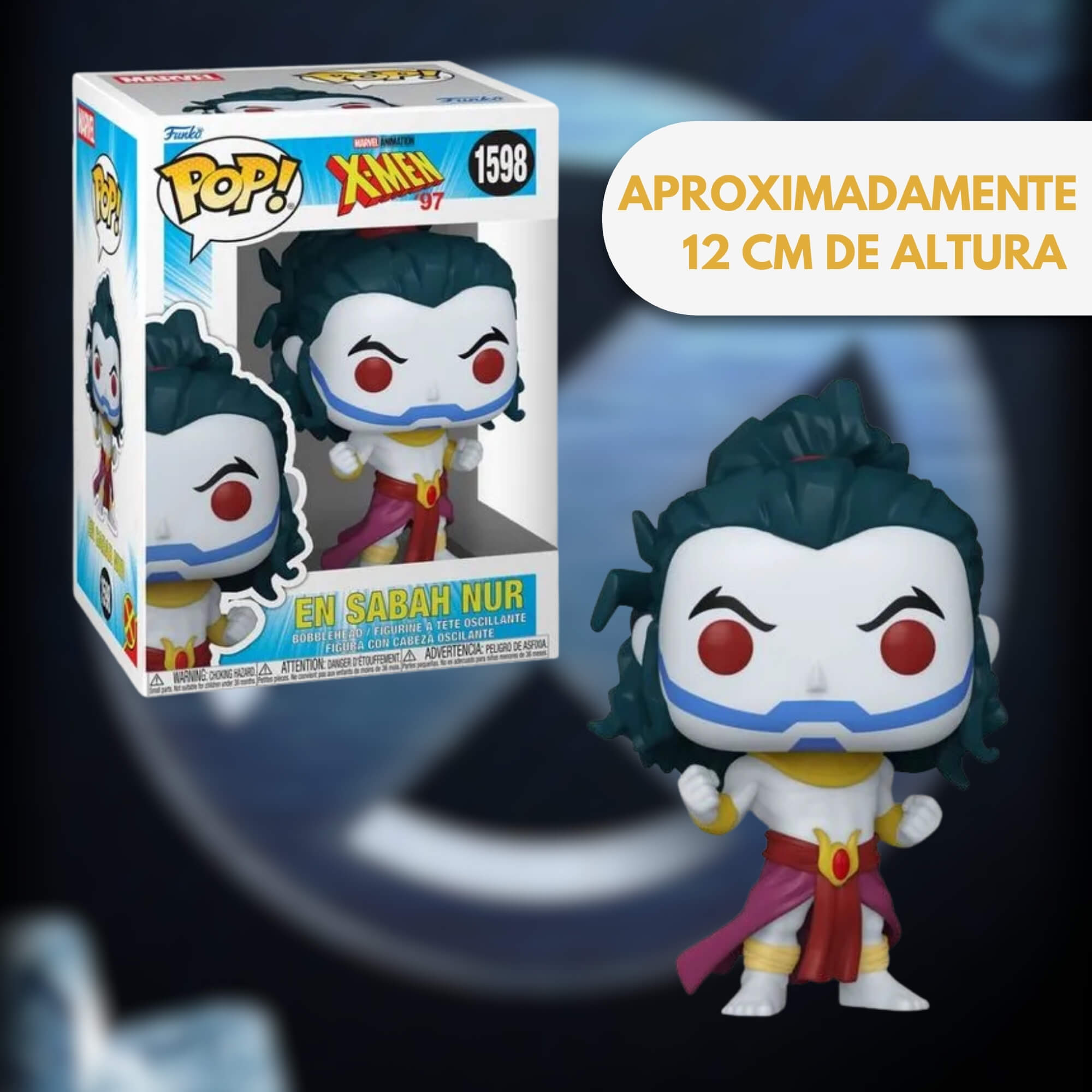 Boneco Colecionável Funko Pop! Marvel X-Men 97 - En Sabah Nur Candide - 13012