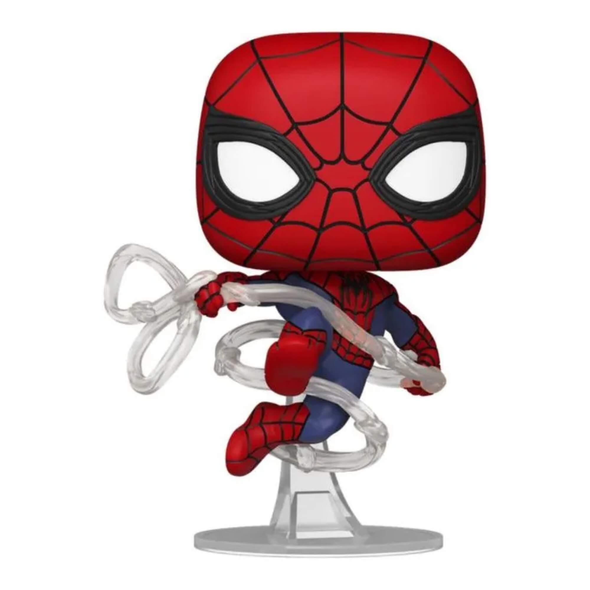 Boneco Colecionável Funko Pop! Marvel Homem-Aranha: Um Novo Dia - com Teia Candide - 12930