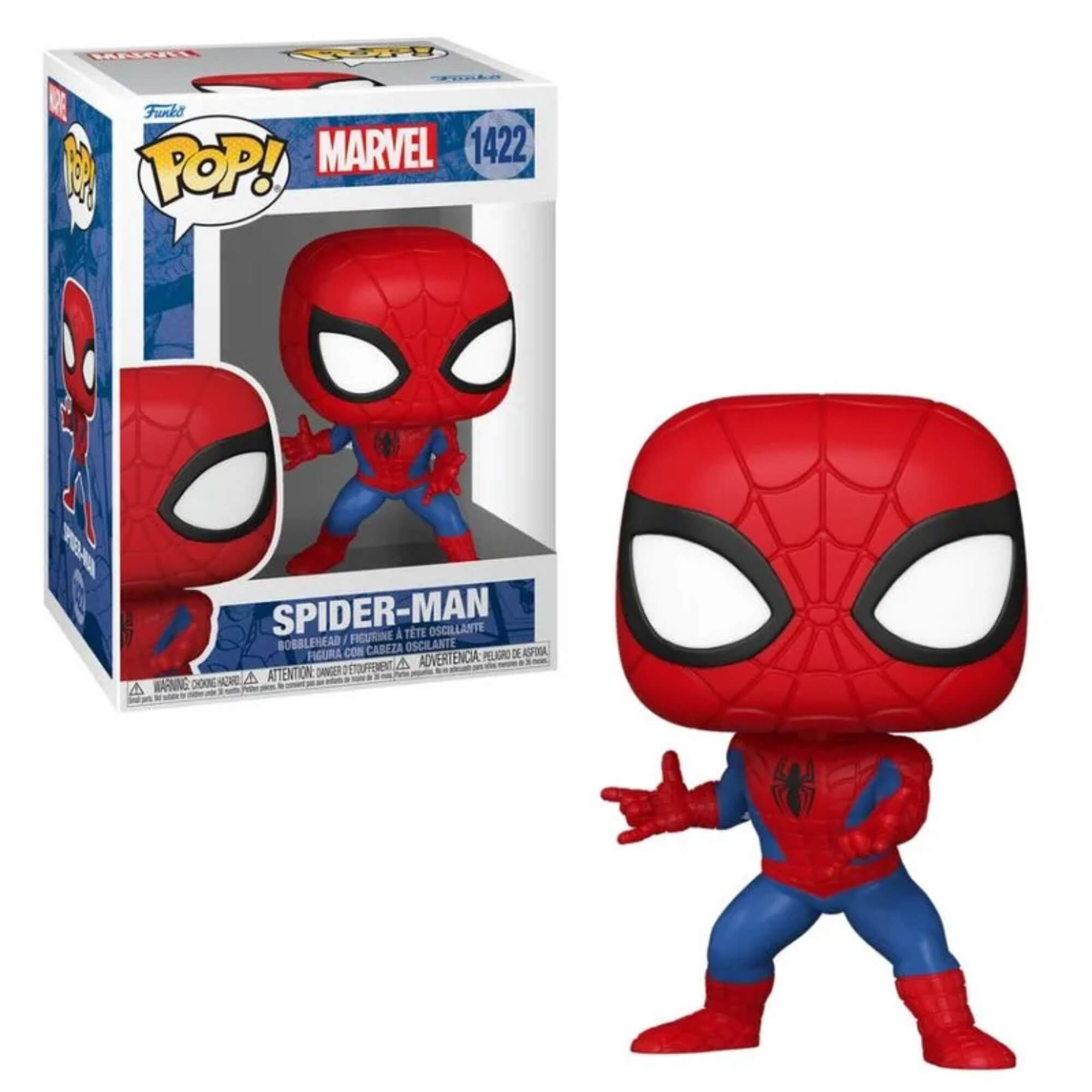 Boneco Colecionável Funko Pop! Marvel Classicos- Homem-Aranha Candide - 11699