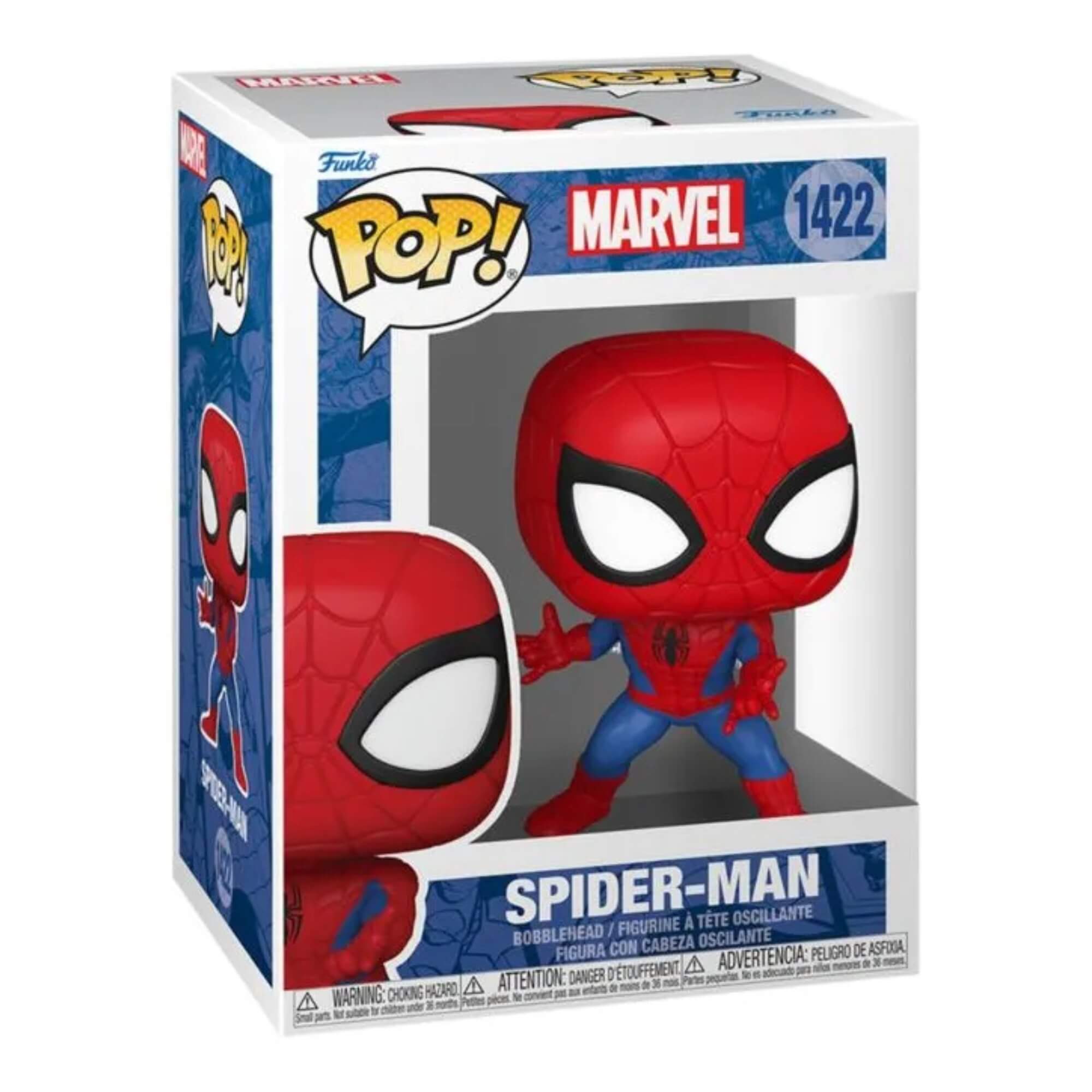 Boneco Colecionável Funko Pop! Marvel Classicos- Homem-Aranha Candide - 11699