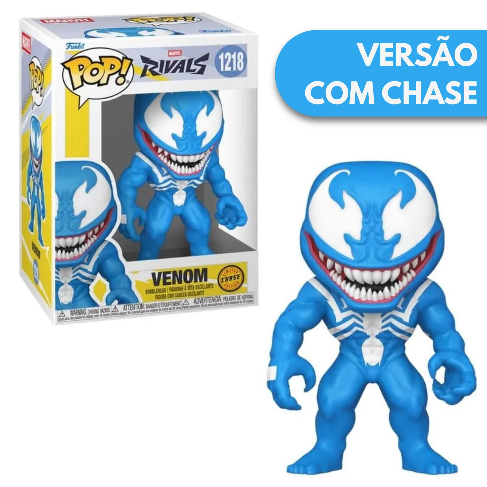Boneco Colecionável Funko Pop! Marvel Rivals - Venom Sortido Candide - 12970