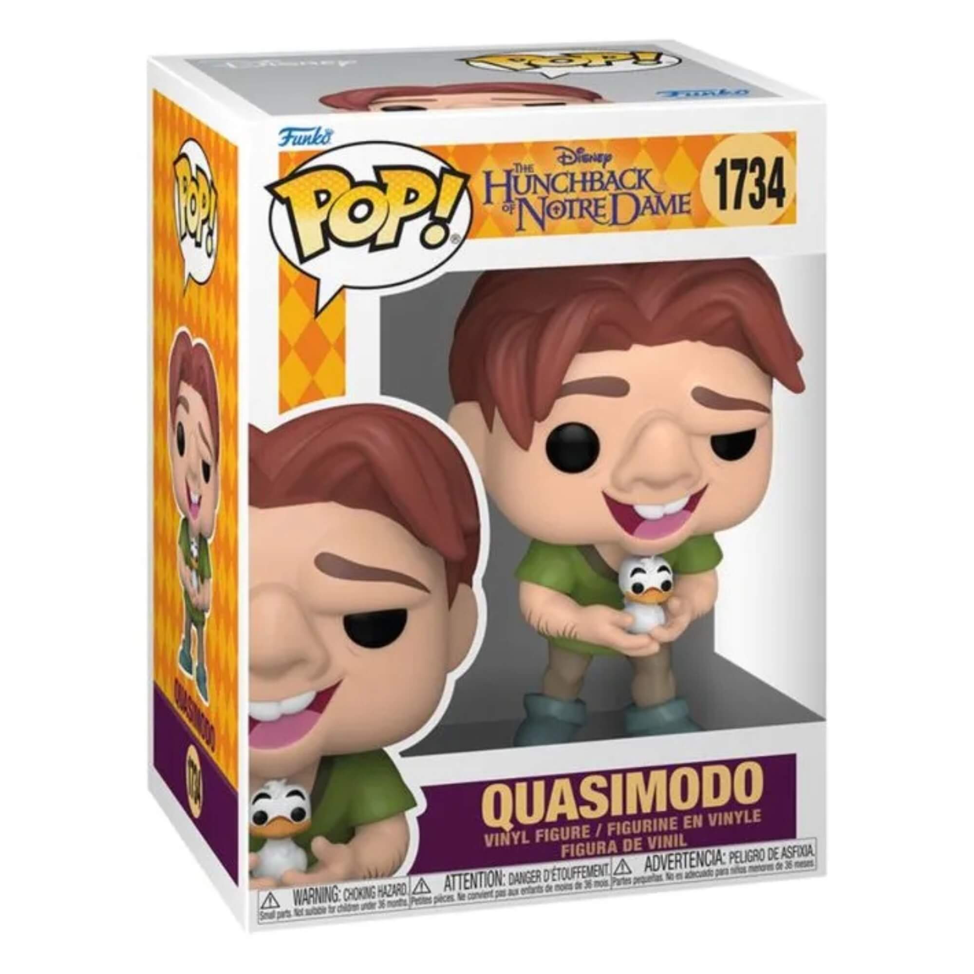 Boneco Colecionável Funko Pop! Disney O Corcunda de Notre Dame - Quasimodo Candide - 12942