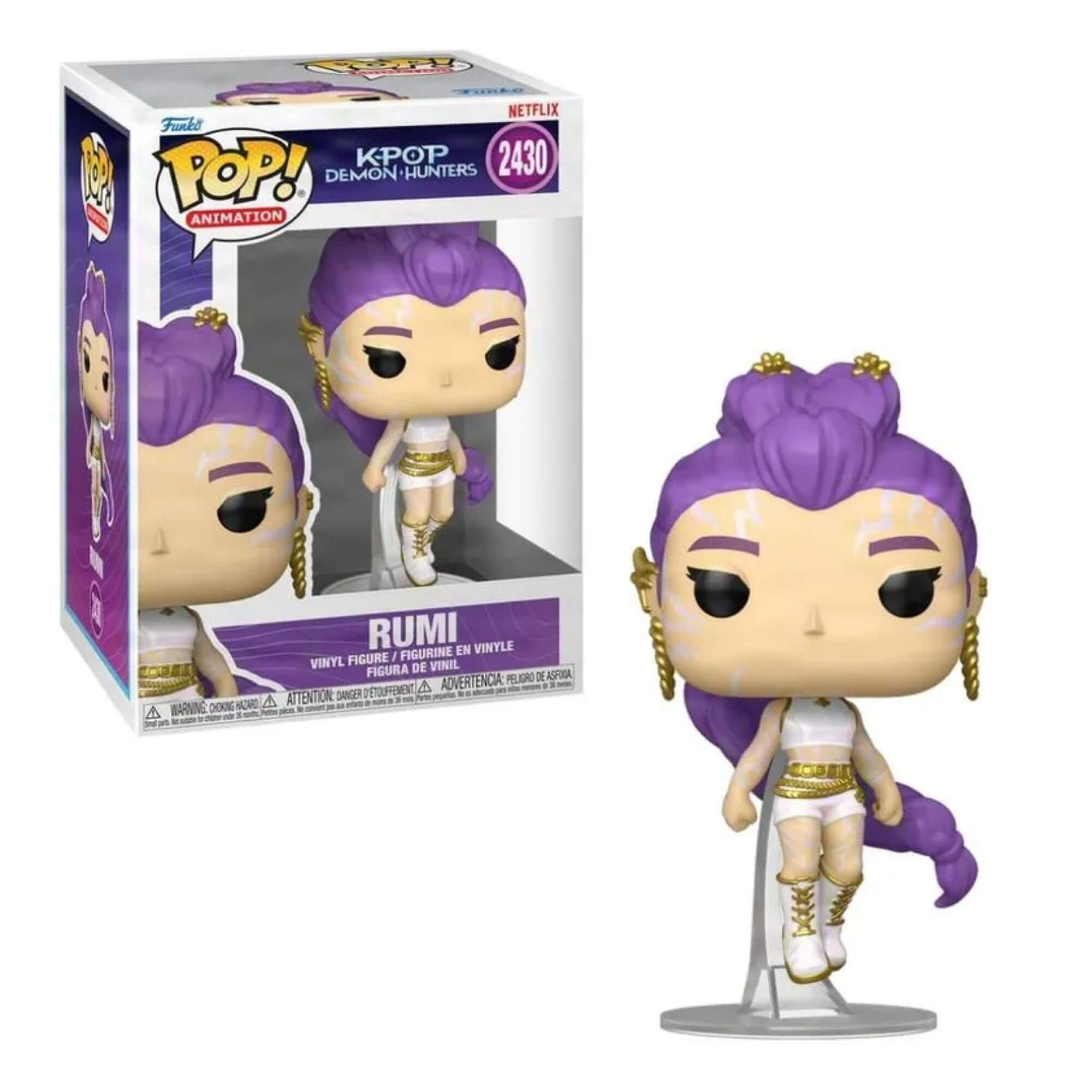 Boneco Funko Pop! Guerreiras do K-Pop - Rumi Sortido (What It Sounds Like) Candide - 13085